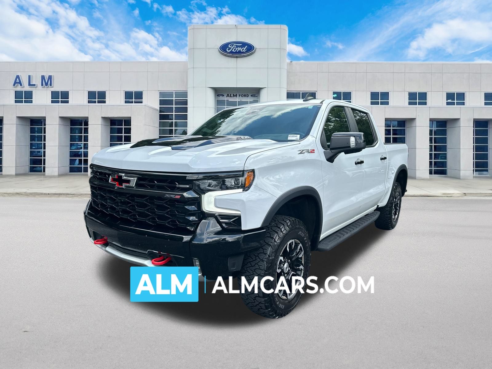 Summit White 2022 Chevrolet Silverado 1500 Pickup Truck Four-Wheel Drive Automatic