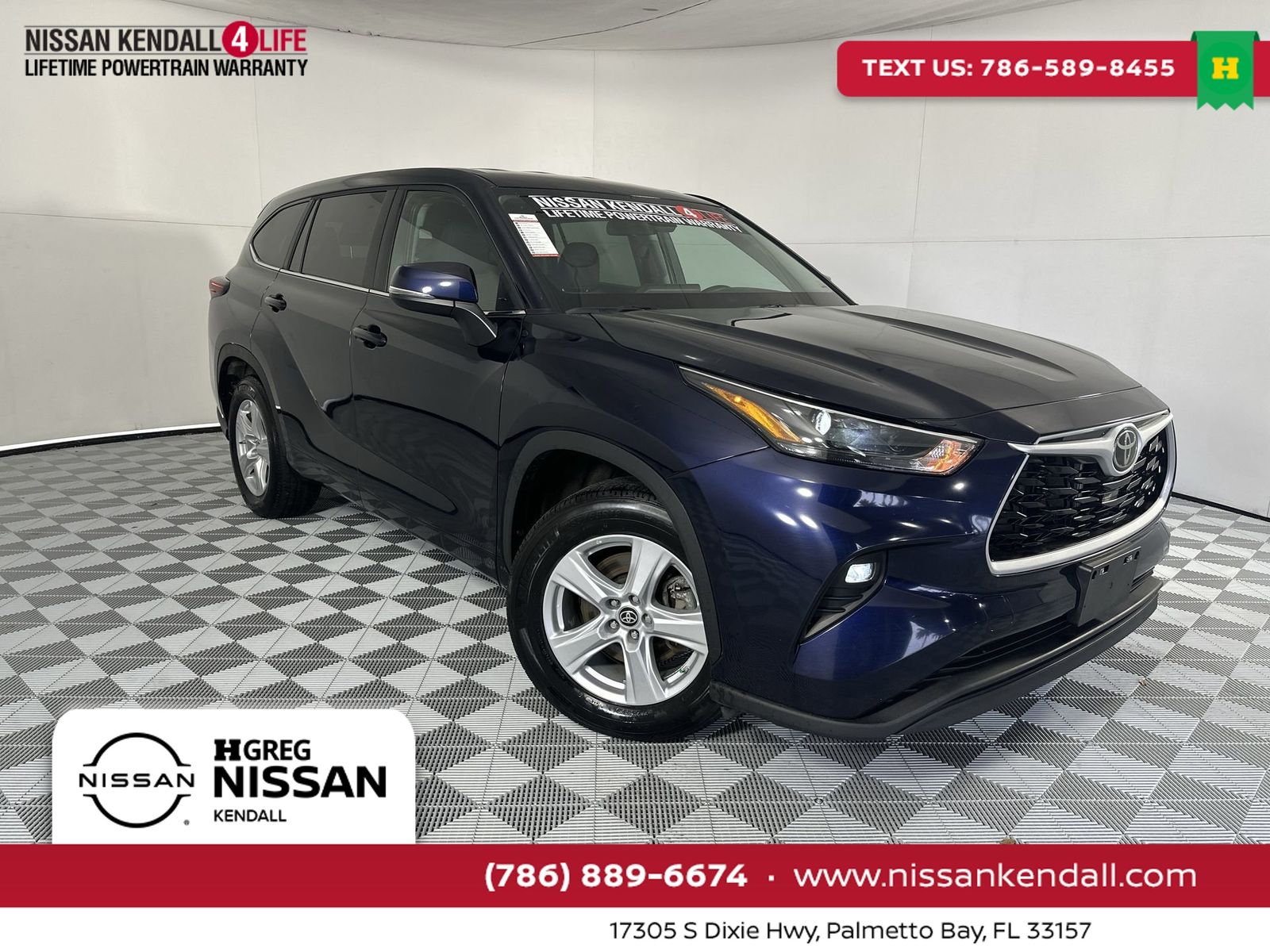 Blueprint 2025 Toyota Highlander LE FWD SUV / Crossover Front-Wheel Drive 8-Speed Automatic