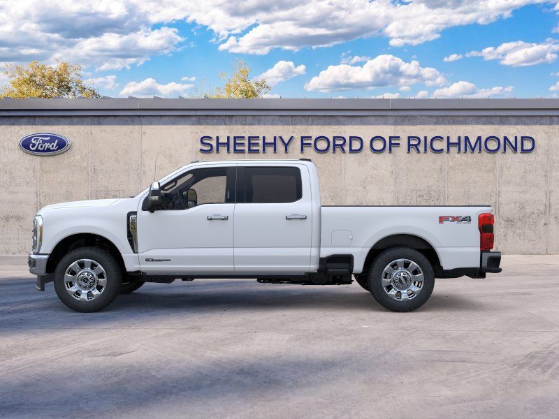 New 2026 Star White Metallic Tri-Coat Ford Lariat image 4