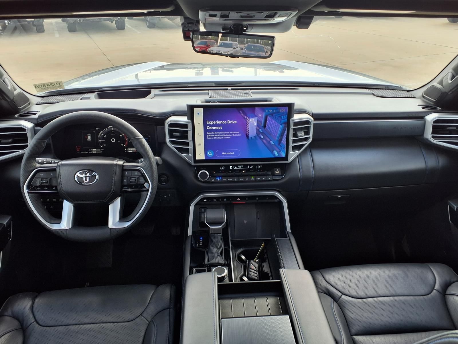 2025 Toyota Sequoia Platinum Silver at Bayway Cadillac of The Woodlands
