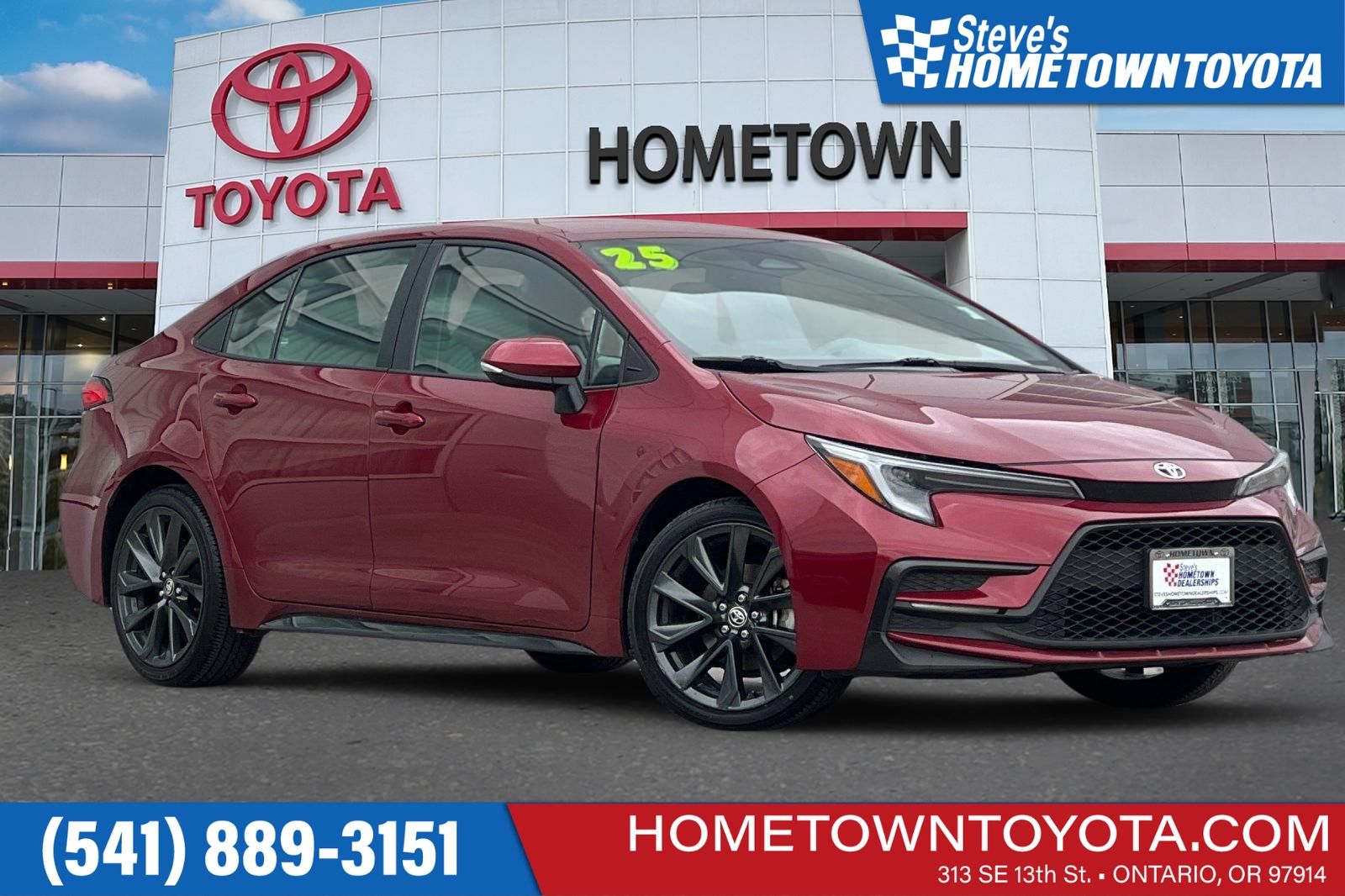 03t3 2025 Toyota Corolla SE FWD Sedan Front-Wheel Drive Continuously Variable Transmission