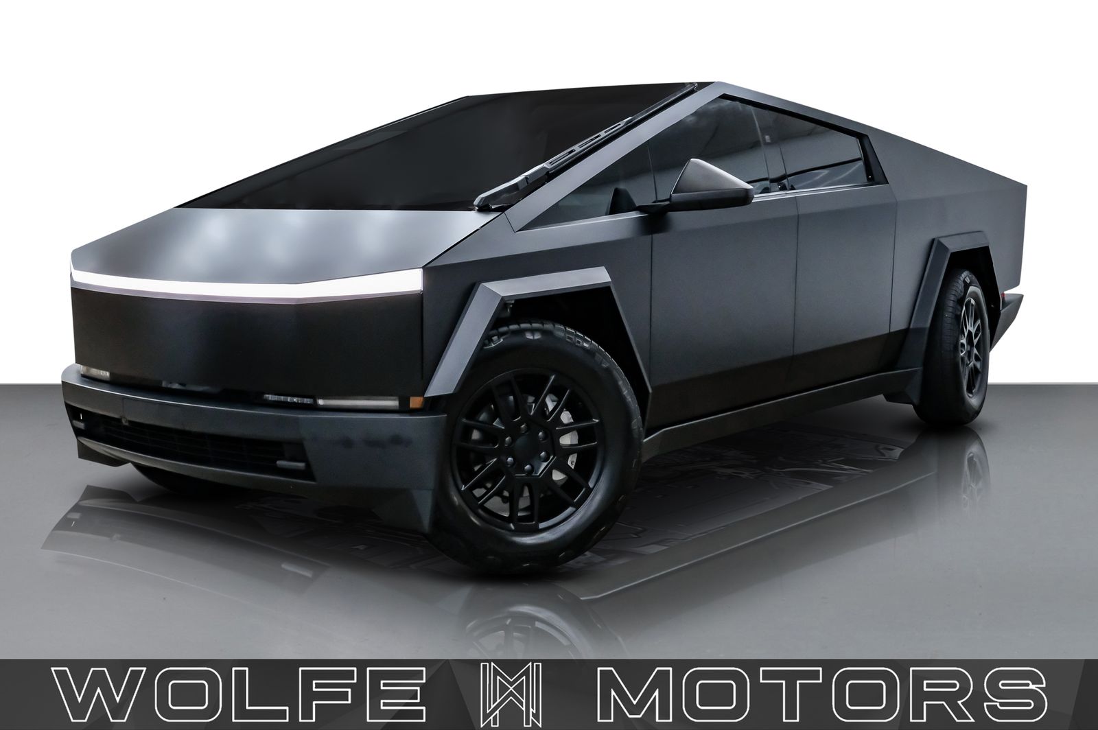 Black 2024 Tesla Cybertruck Pickup Truck All-Wheel Drive 1-Speed Automatic