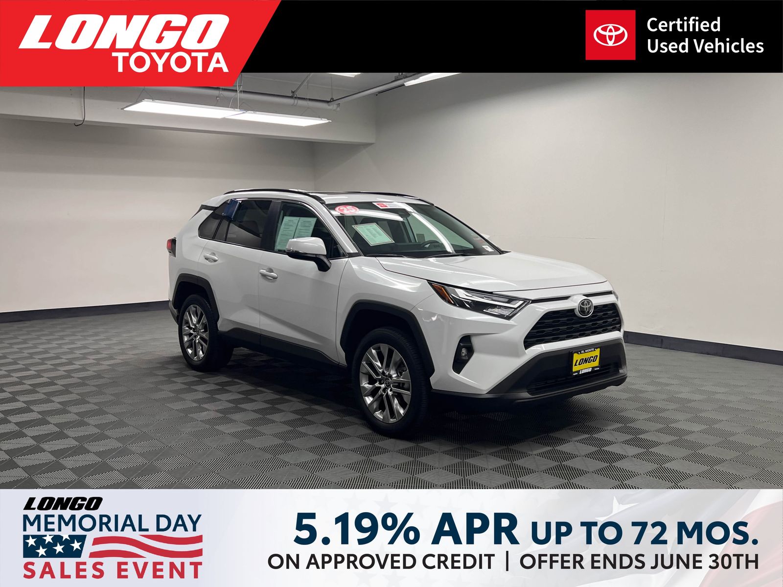 used 2025 Toyota RAV4 car, priced at $37,388