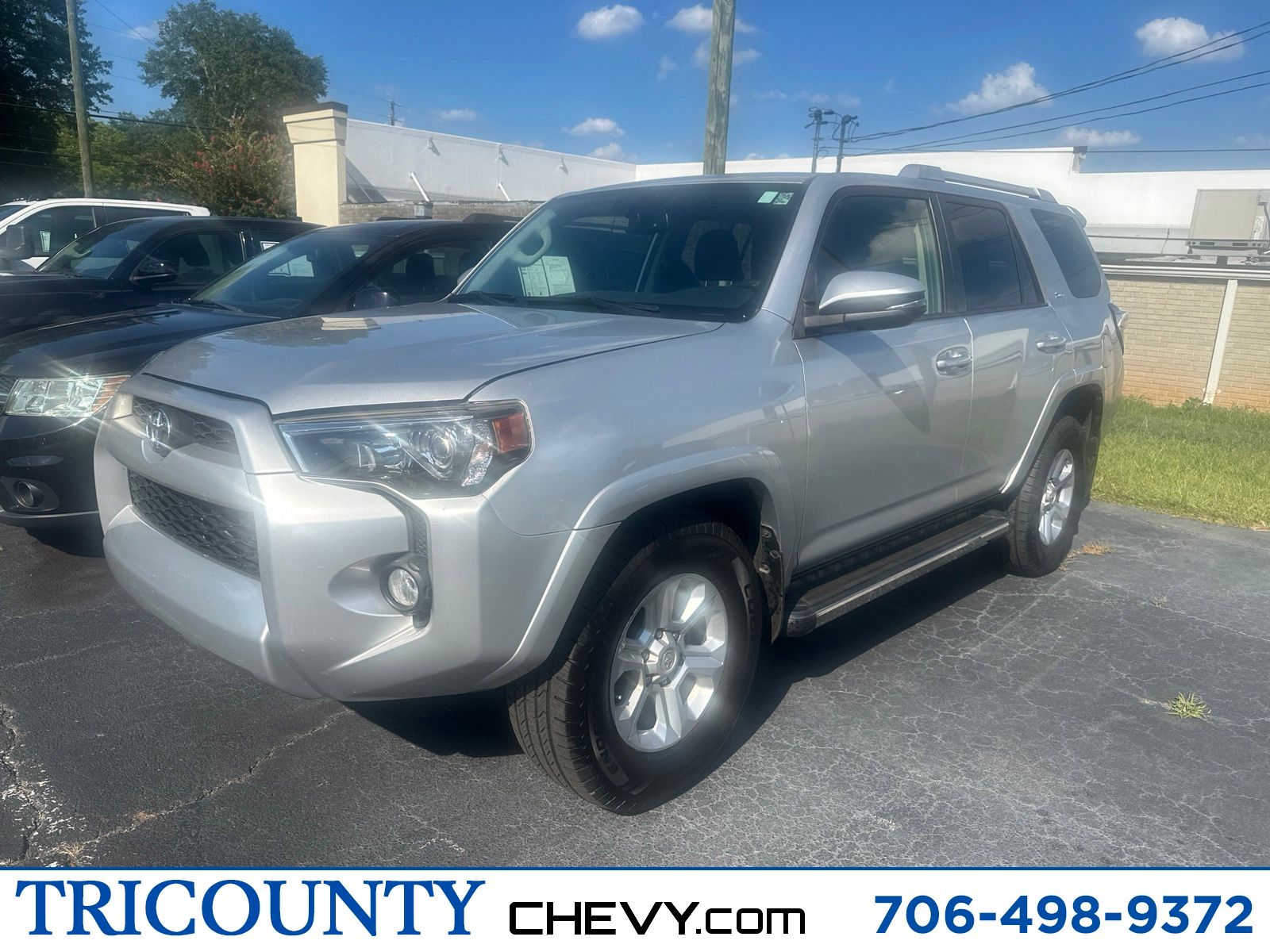 Classic Silver Metallic 2018 Toyota 4Runner SUV / Crossover 4X2 5-Speed Automatic Overdrive