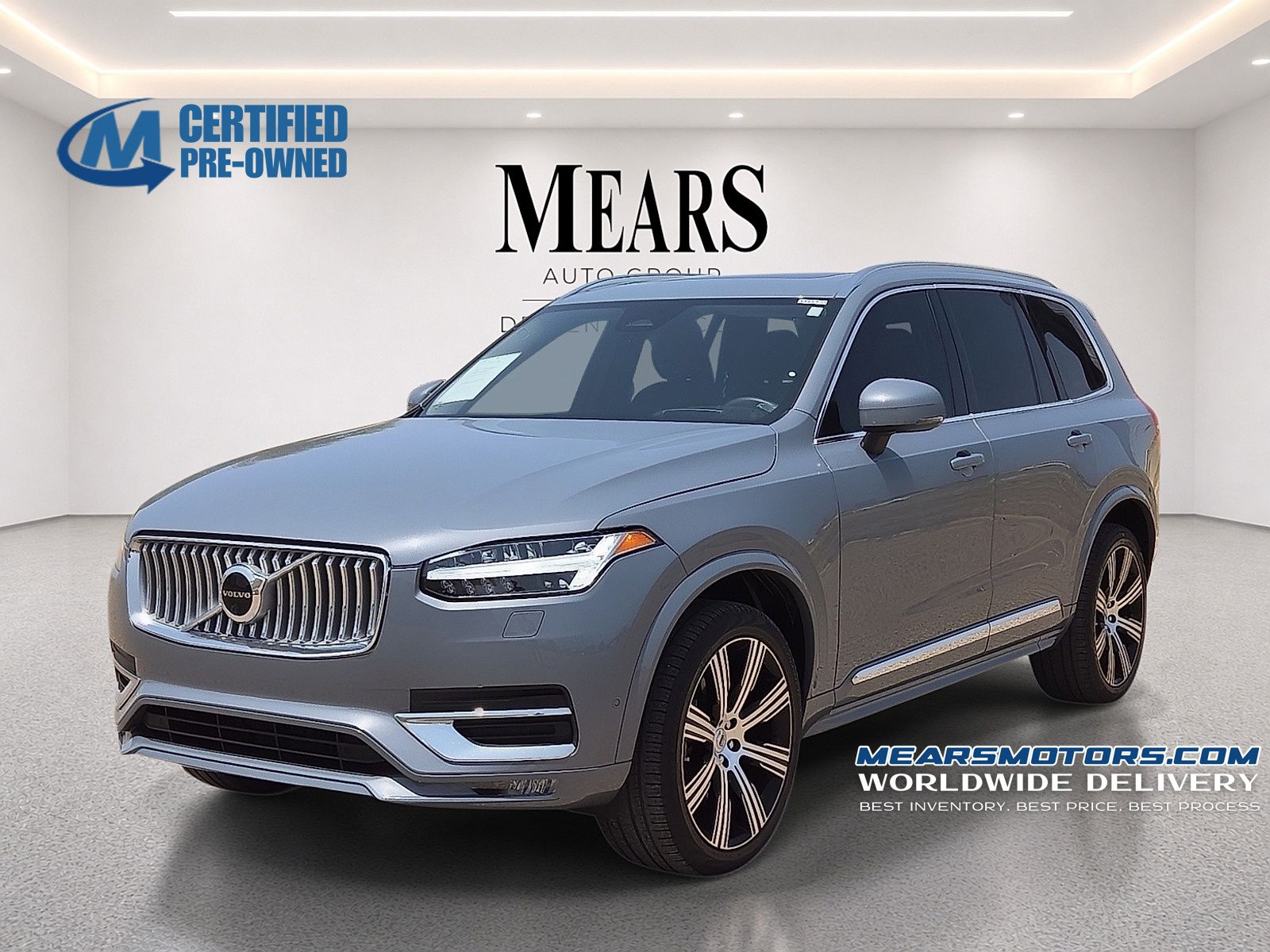 Thunder Gray Metallic 2023 Volvo XC90 SUV / Crossover All-Wheel Drive Automatic