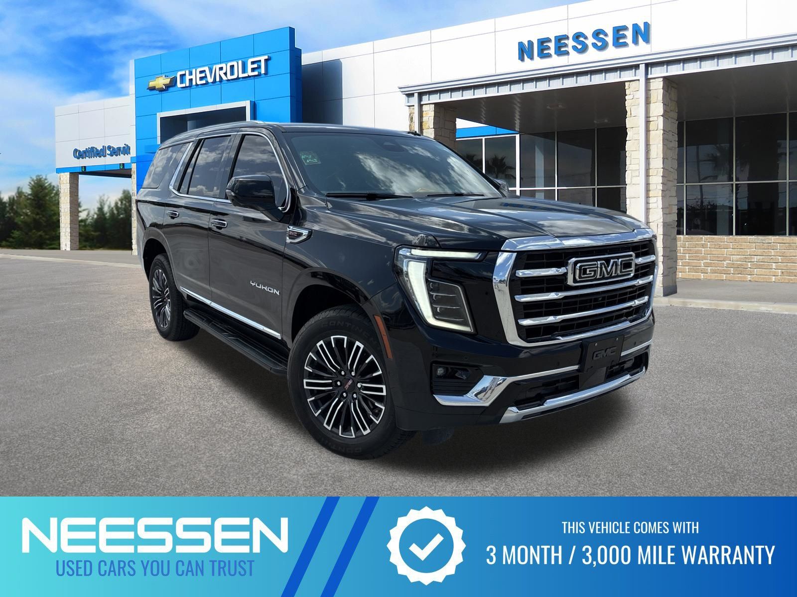 Onyx Black 2025 GMC Yukon SUV / Crossover 4X2