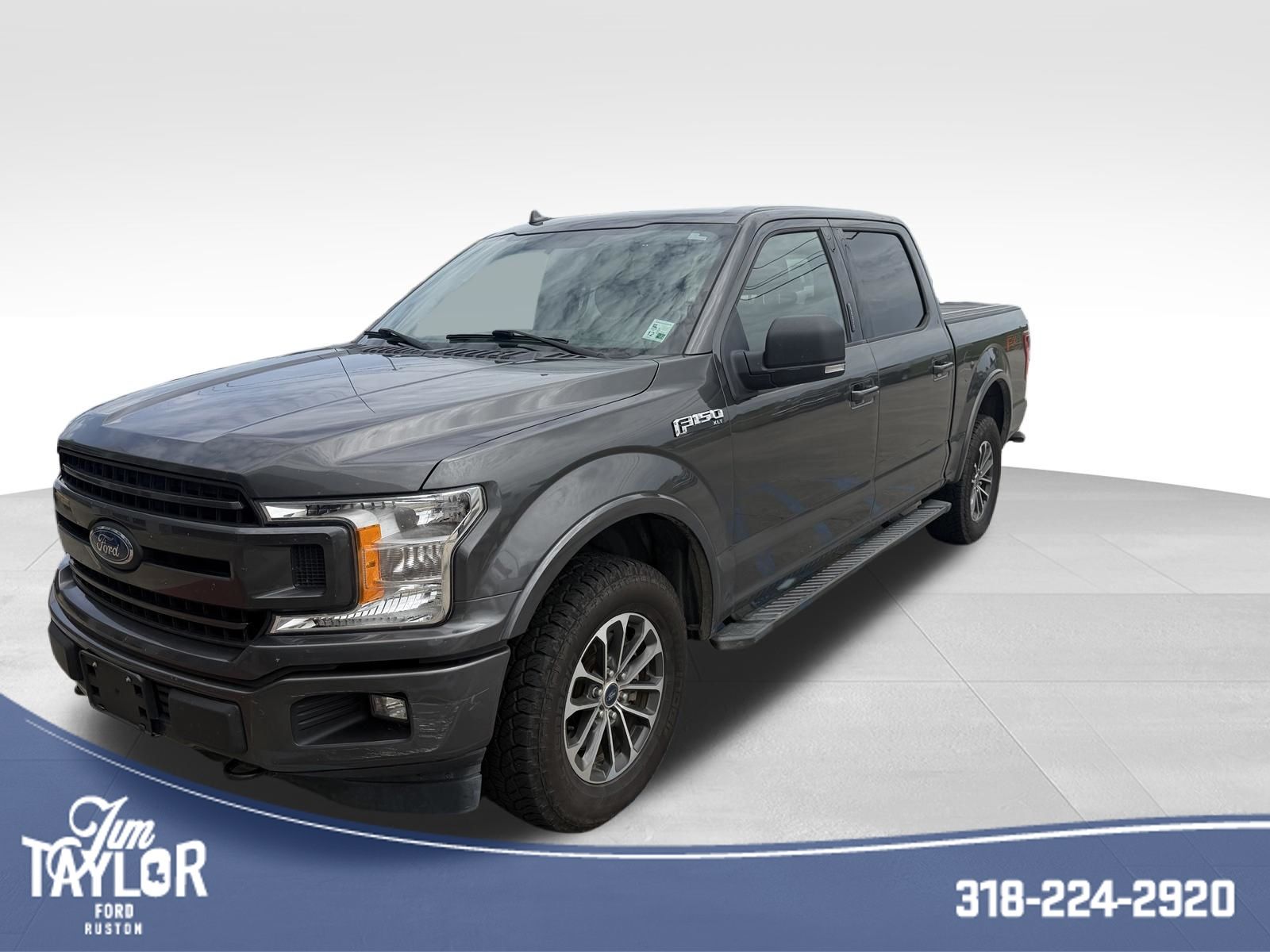 Gray (Magnetic) 2018 Ford F-150 Pickup Truck Four-Wheel Drive Automatic