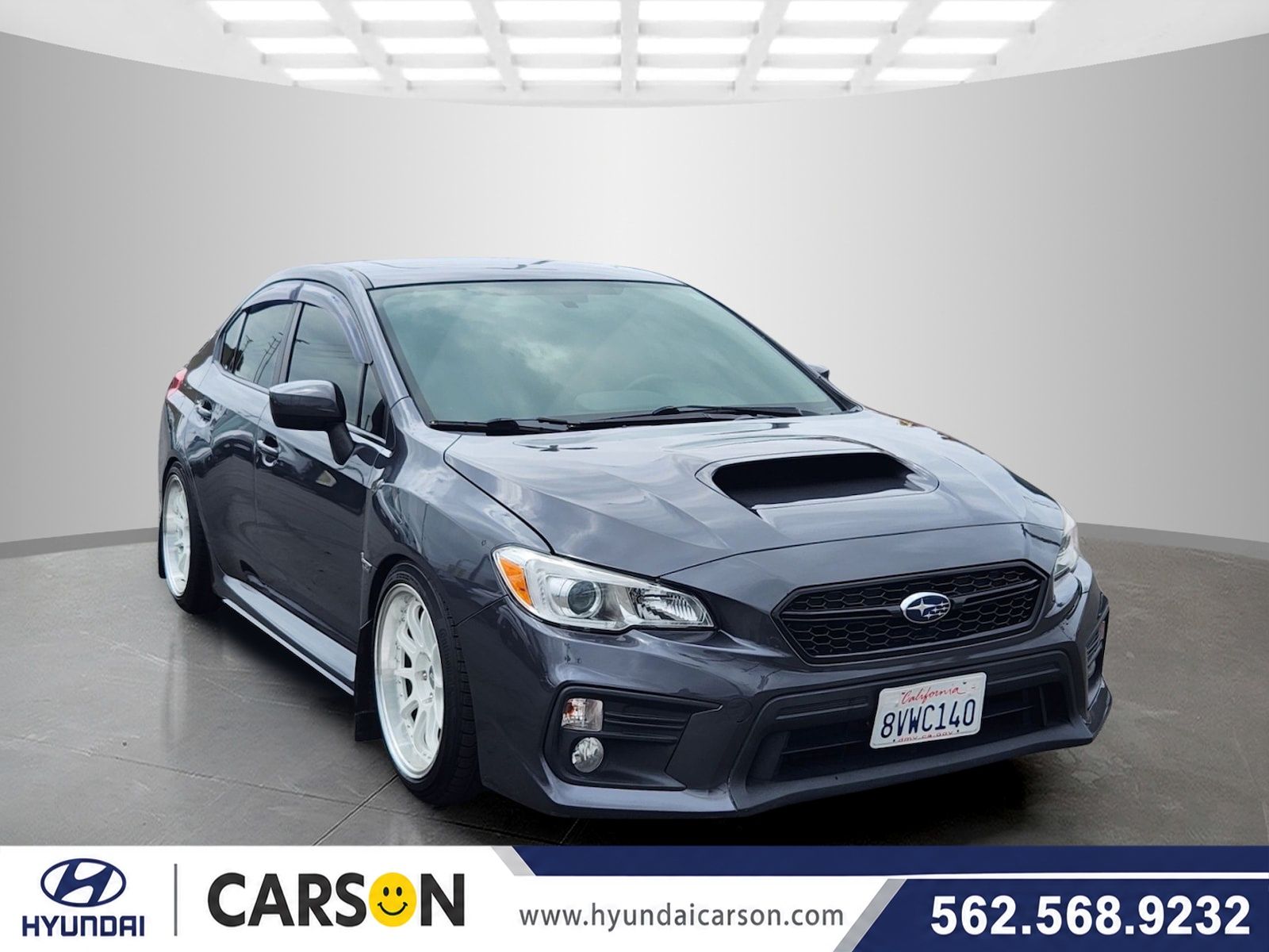 Magnetite Gray Metallic 2021 Subaru WRX Sedan All-Wheel Drive Continuously Variable Transmission