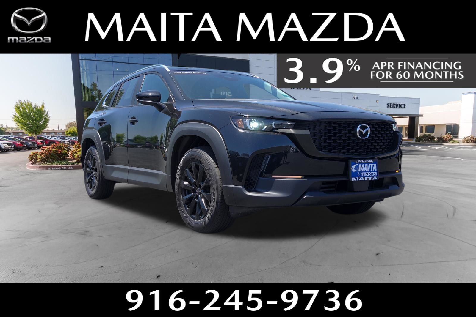 Jet Black Mica 2025 Mazda CX-50 2.5 S Premium AWD SUV / Crossover All-Wheel Drive 6-Speed Automatic