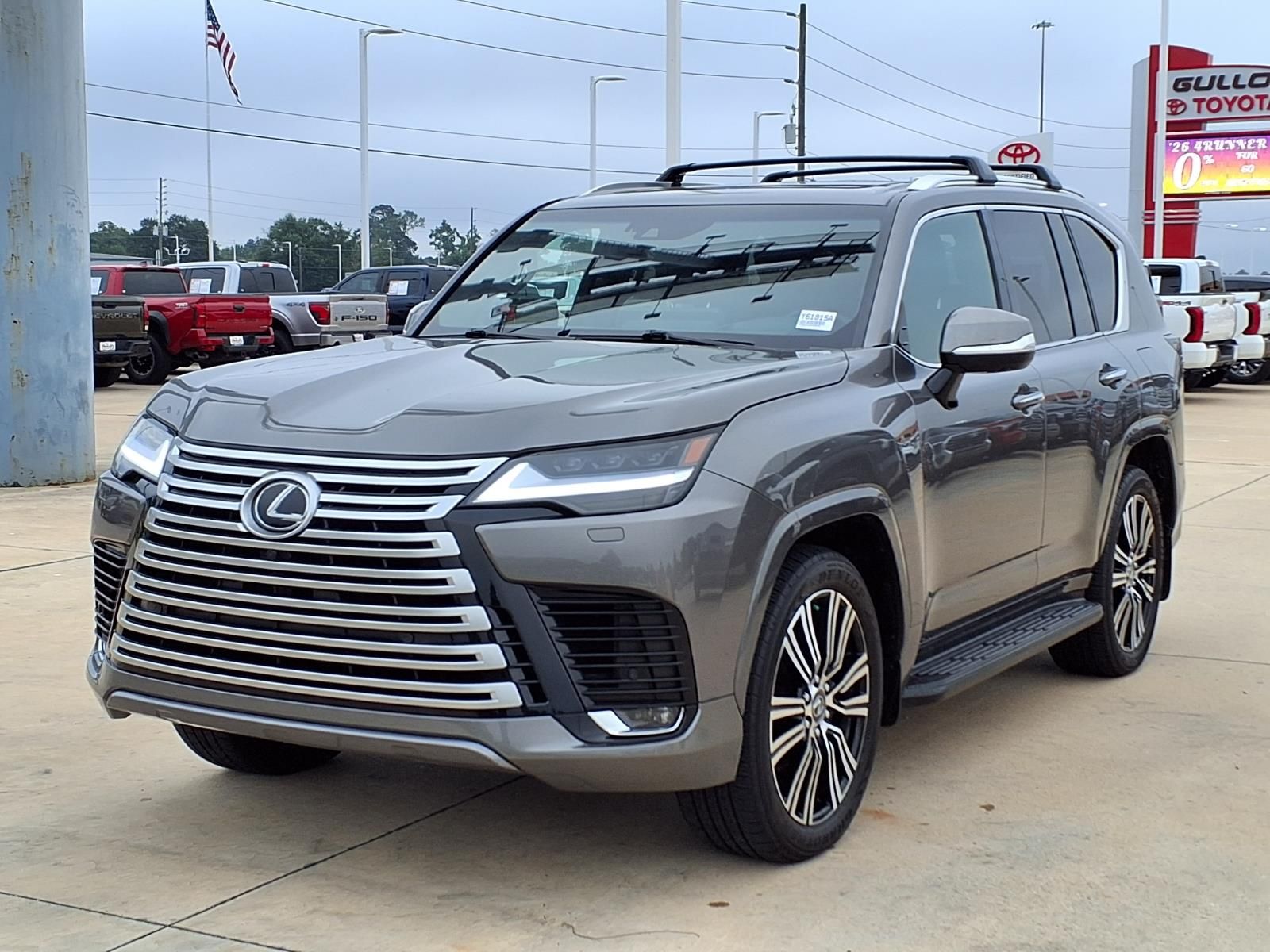 2024 Lexus LX 600 Luxury Gray at Westside Lexus