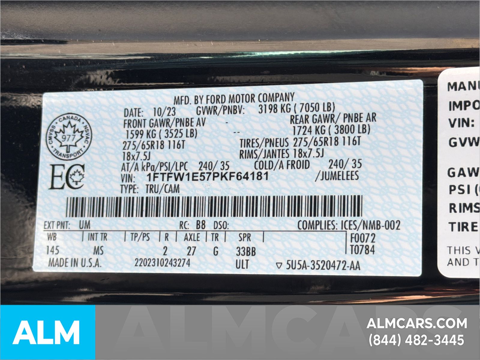 Used 2023 Black Ford XLT image 36
