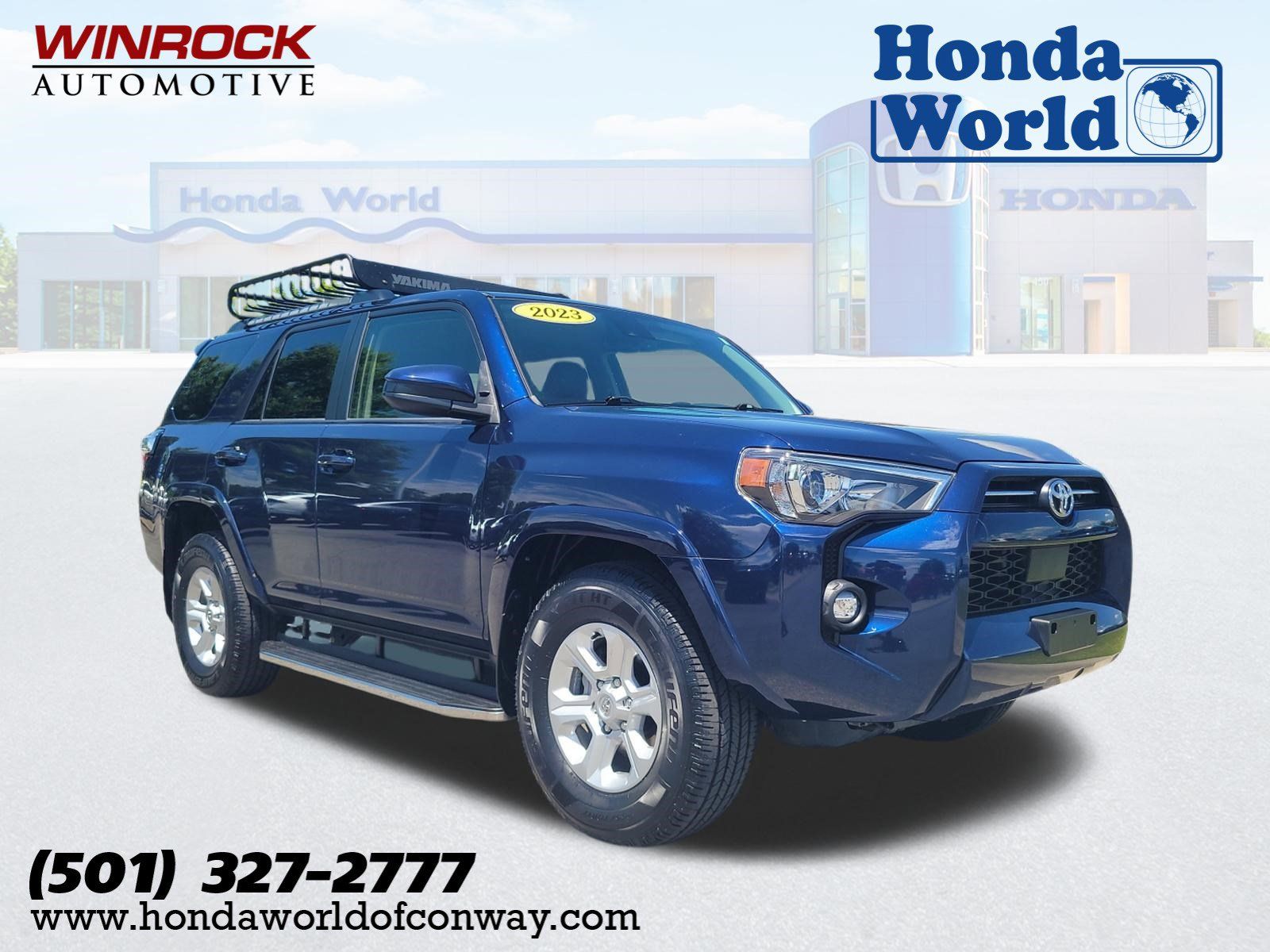 Nautical Blue Metallic 2023 Toyota 4Runner SR5 RWD SUV / Crossover 4X2 5-Speed Automatic