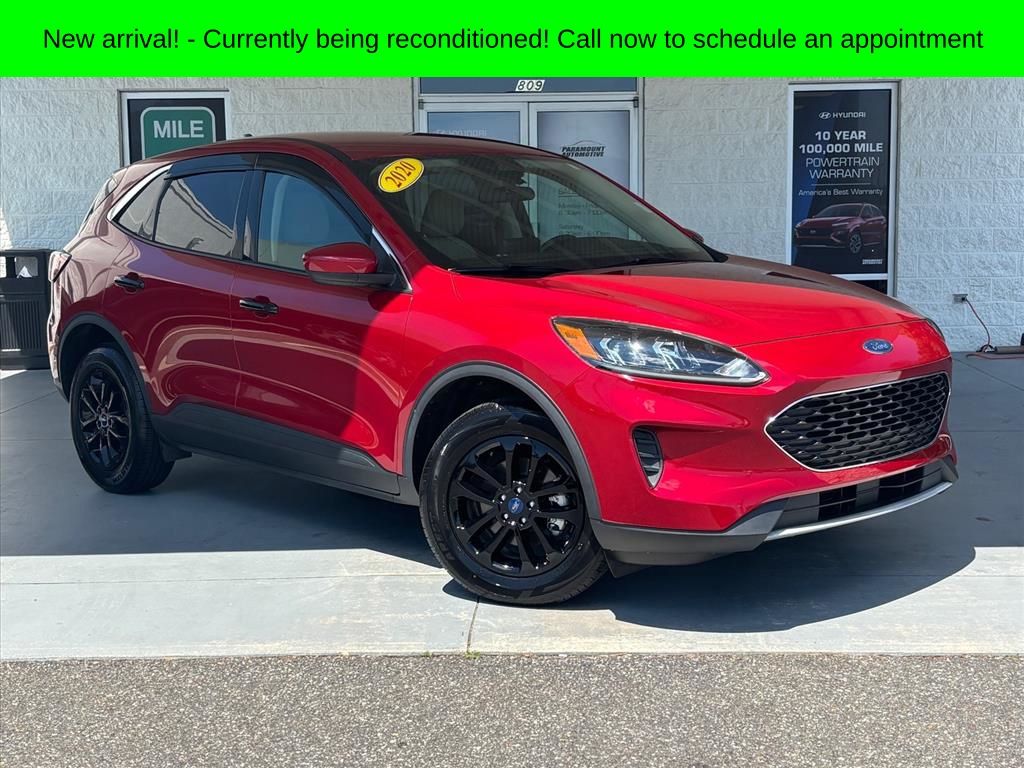 Red Metallic 2020 Ford Escape SE AWD SUV / Crossover All-Wheel Drive 8-Speed Automatic