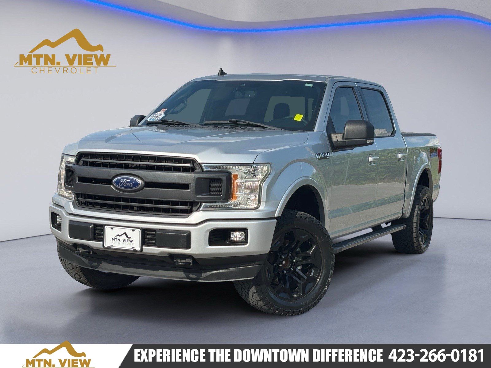 Ingot Silver 2019 Ford F-150 Pickup Truck Four-Wheel Drive Automatic