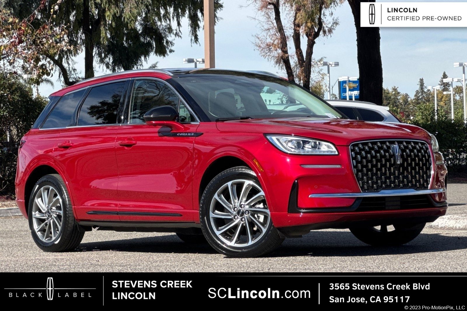 Red 2023 Lincoln Corsair Grand Touring AWD SUV / Crossover All-Wheel Drive Continuously Variable Transmission