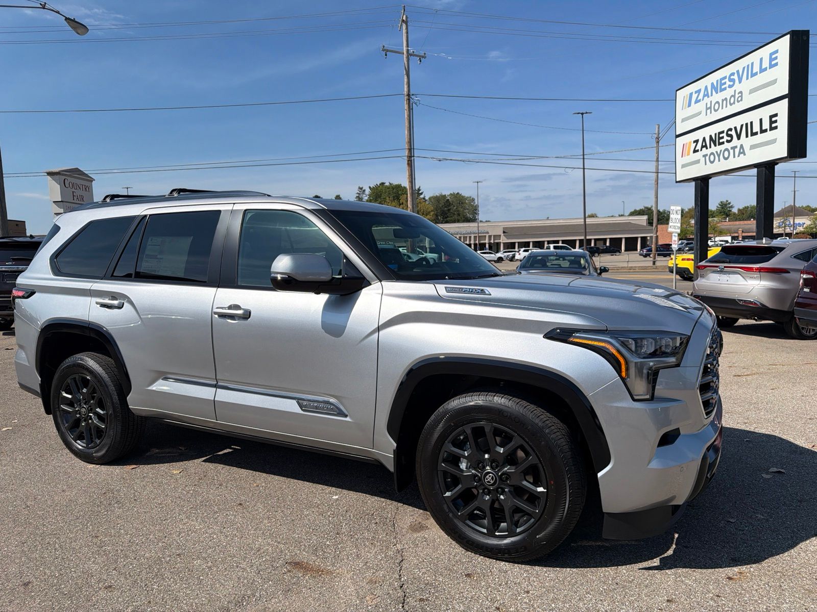 Celestial Silver Metallic 2026 Toyota Sequoia SUV / Crossover Four-Wheel Drive Automatic