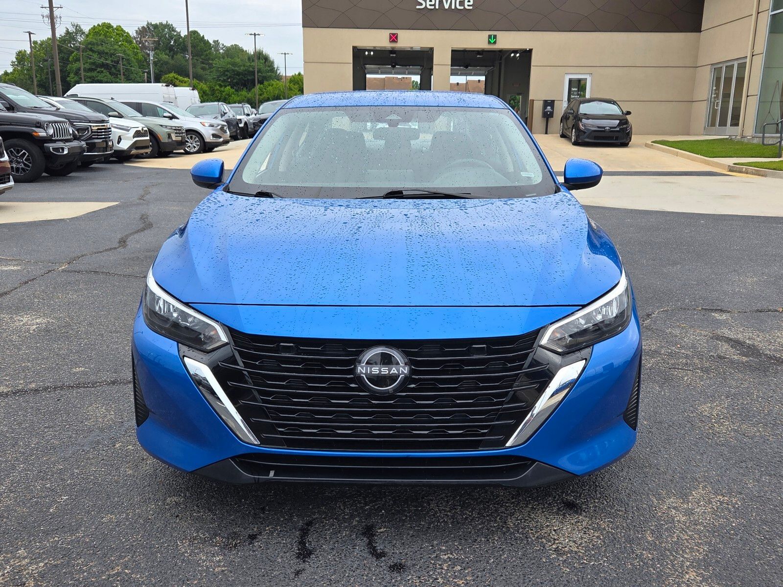 Used 2024 Blue Nissan SV image 2