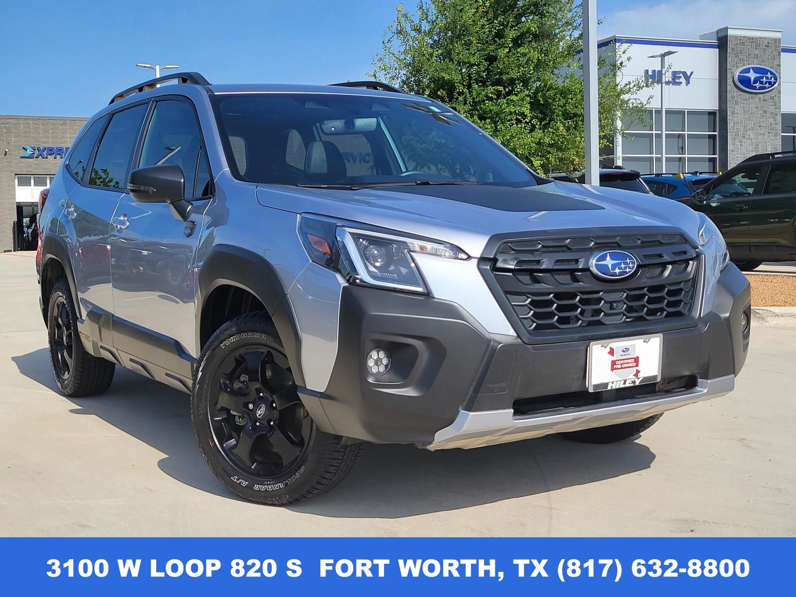 Ice Silver Metallic 2024 Subaru Forester SUV / Crossover All-Wheel Drive Continuously Variable Transmission