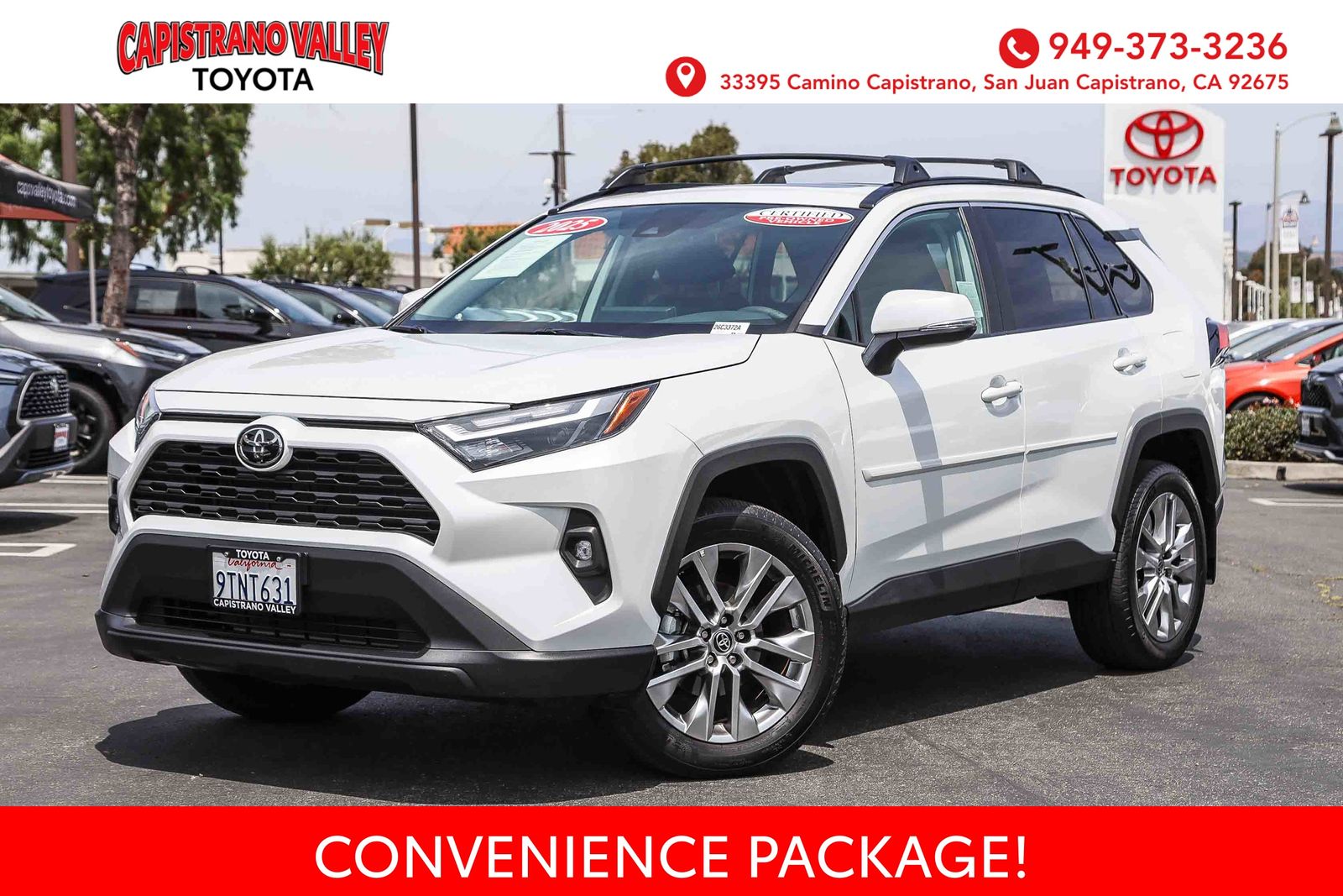 White (Wind Chill Pearl) 2025 Toyota RAV4 SUV / Crossover Front-Wheel Drive 8-Speed Automatic