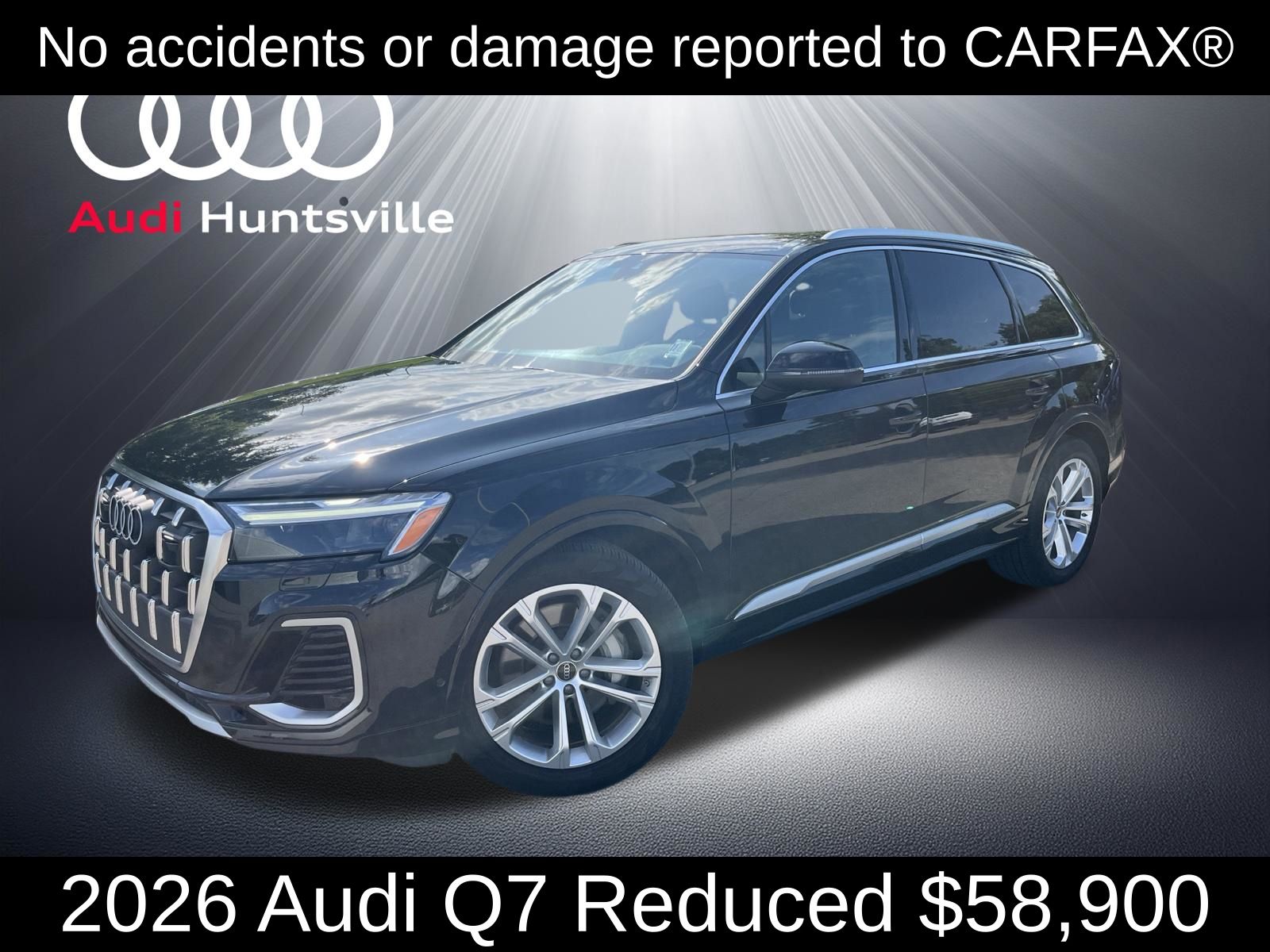Mythos Black Metallic 2026 Audi Q7 SUV / Crossover All-Wheel Drive 8-Speed Automatic