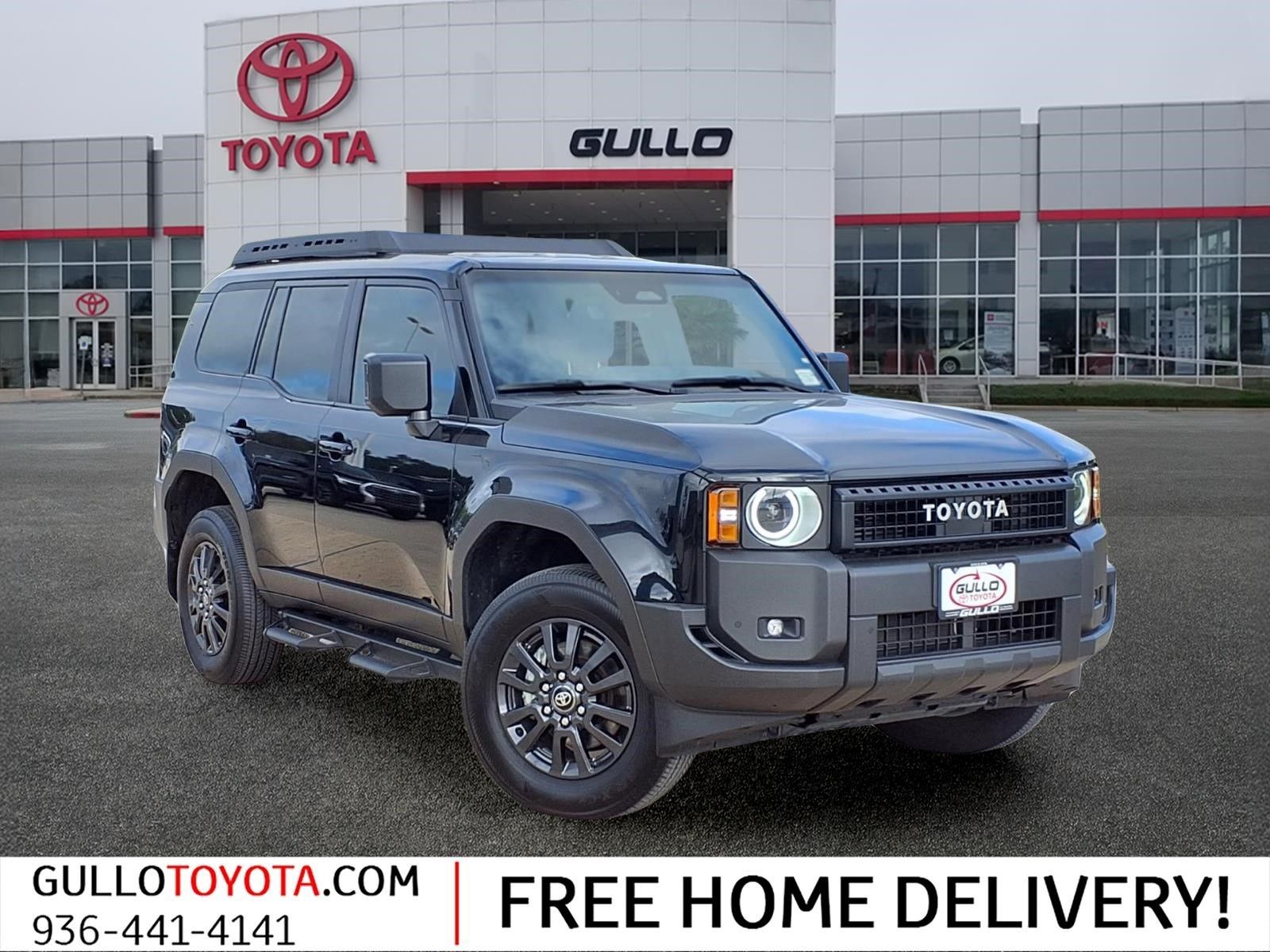 Black 2025 Toyota Land Cruiser SUV / Crossover Four-Wheel Drive 8-Speed Automatic