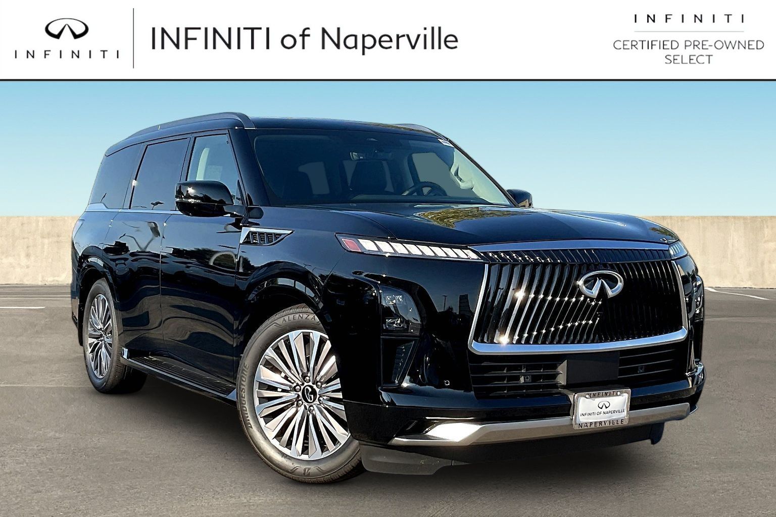 Black Obsidian 2026 INFINITI QX80 SUV / Crossover All-Wheel Drive 9-Speed Automatic