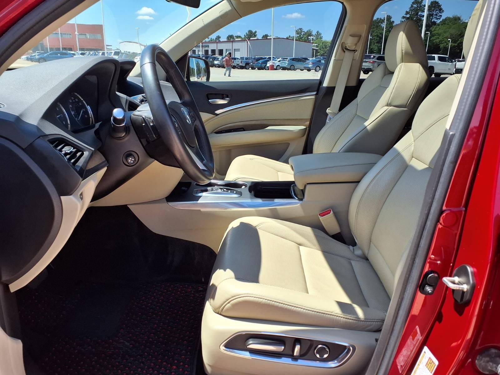 2020 Acura MDX Technology Red at Genesis of Spring