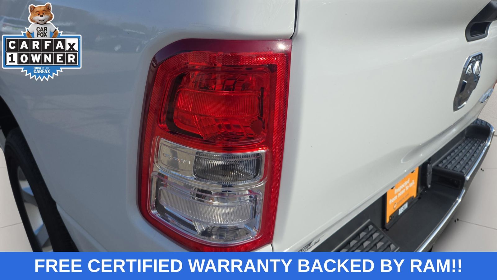 Bright White Clearcoat 2019 RAM 1500 Tradesman Quad Cab 4WD Pickup Truck Four-Wheel Drive 8-Speed Automatic