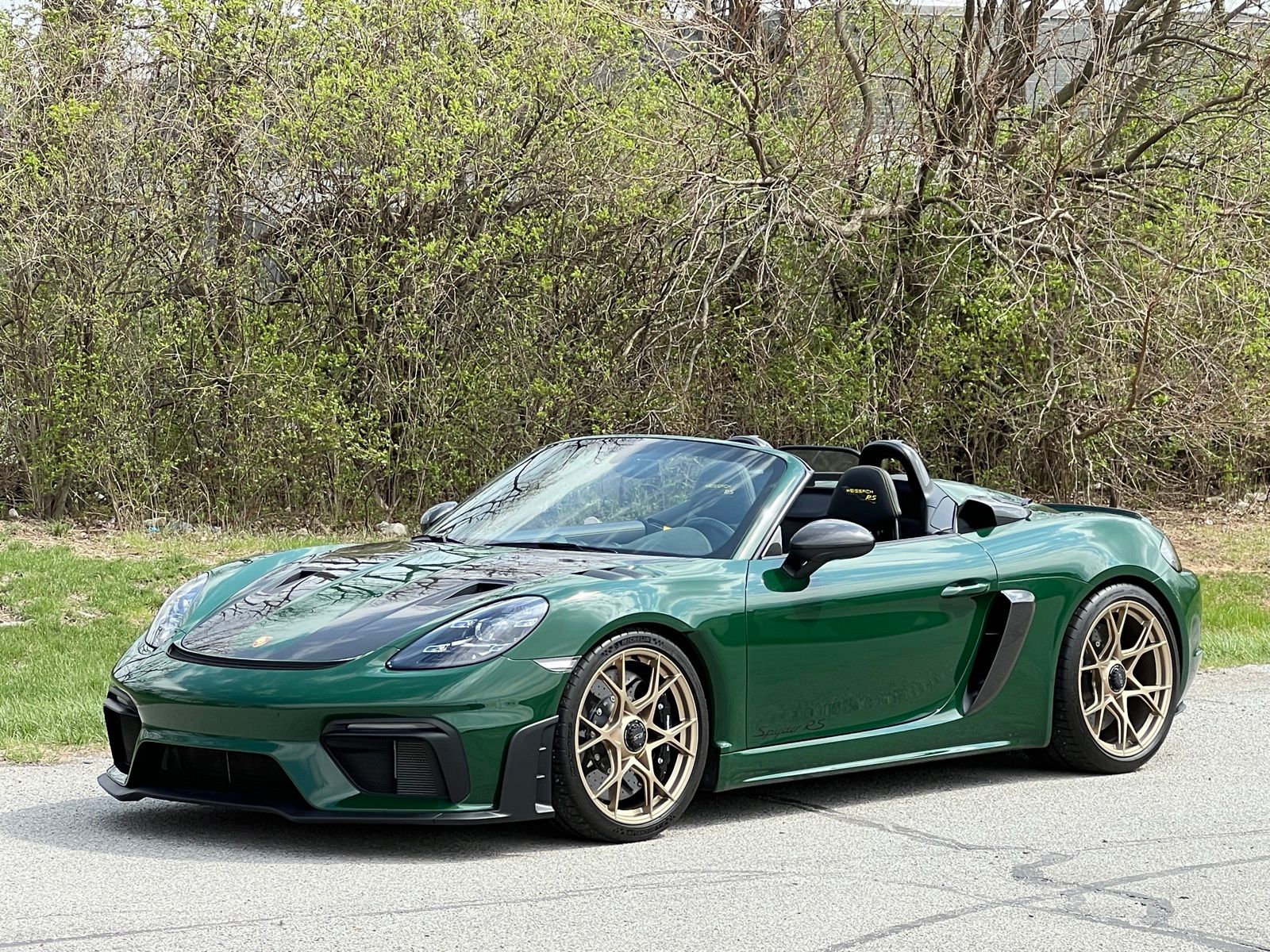 Paint to Sample 2024 Porsche 718 Boxster Spyder RS RWD Convertible Rear-Wheel Drive 7-Speed Automatic