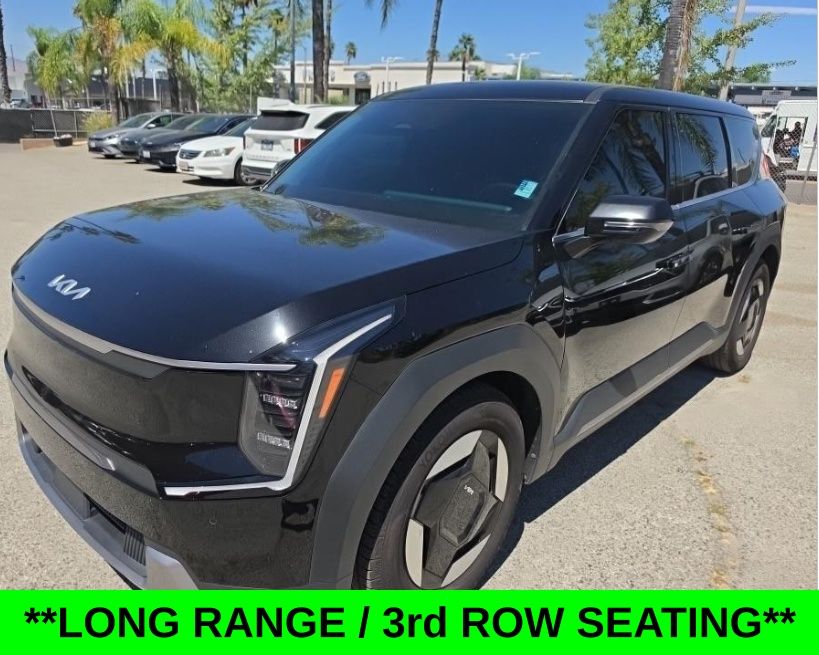 Aurora Black Pearl 2024 Kia EV9 SUV / Crossover Rear-Wheel Drive 1-Speed Automatic