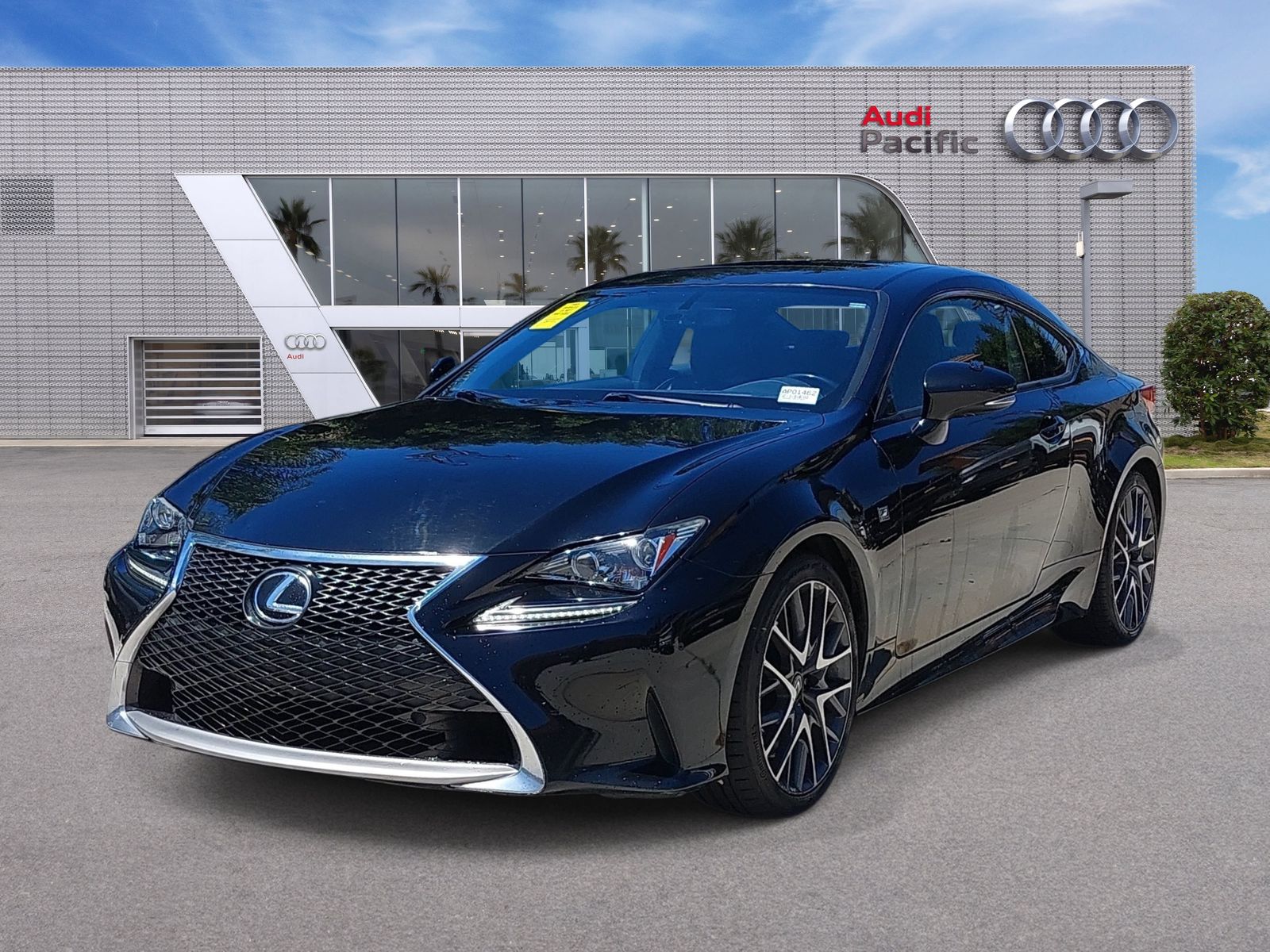 Black (Obsidian) 2016 Lexus RC Coupe Rear-Wheel Drive 8-Speed Automatic