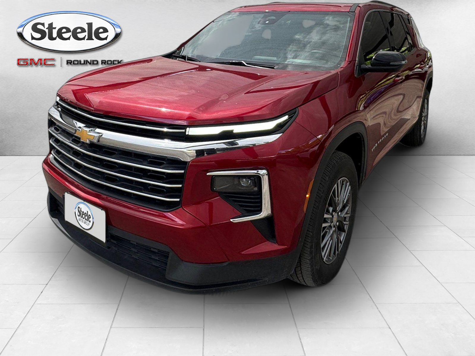 Radiant Red Tintcoat 2025 Chevrolet Traverse SUV / Crossover Front-Wheel Drive 8-Speed Automatic