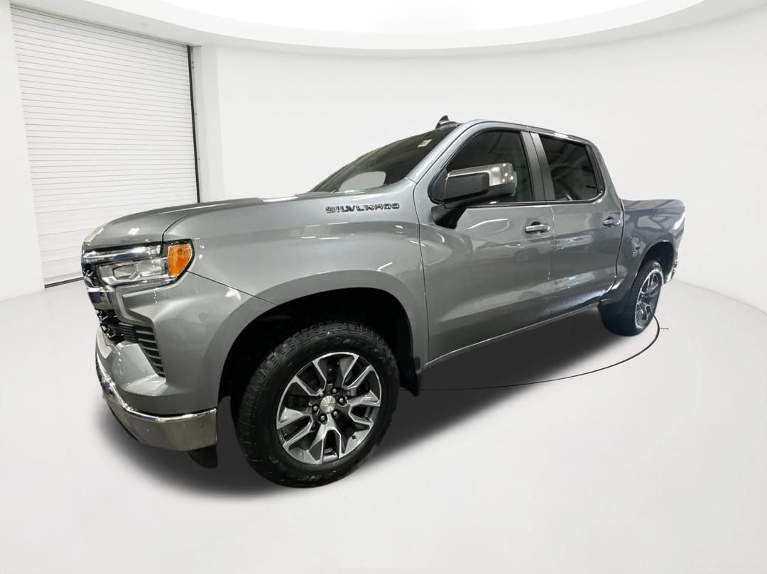 Sterling Gray Metallic 2024 Chevrolet Silverado 1500 Pickup Truck Four-Wheel Drive 8-Speed Automatic