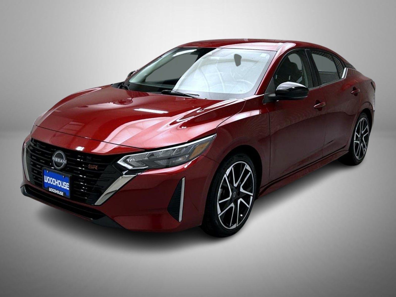 Red (Scarlet Ember Tintcoat) 2024 Nissan Sentra Sedan Front-Wheel Drive Continuously Variable Transmission
