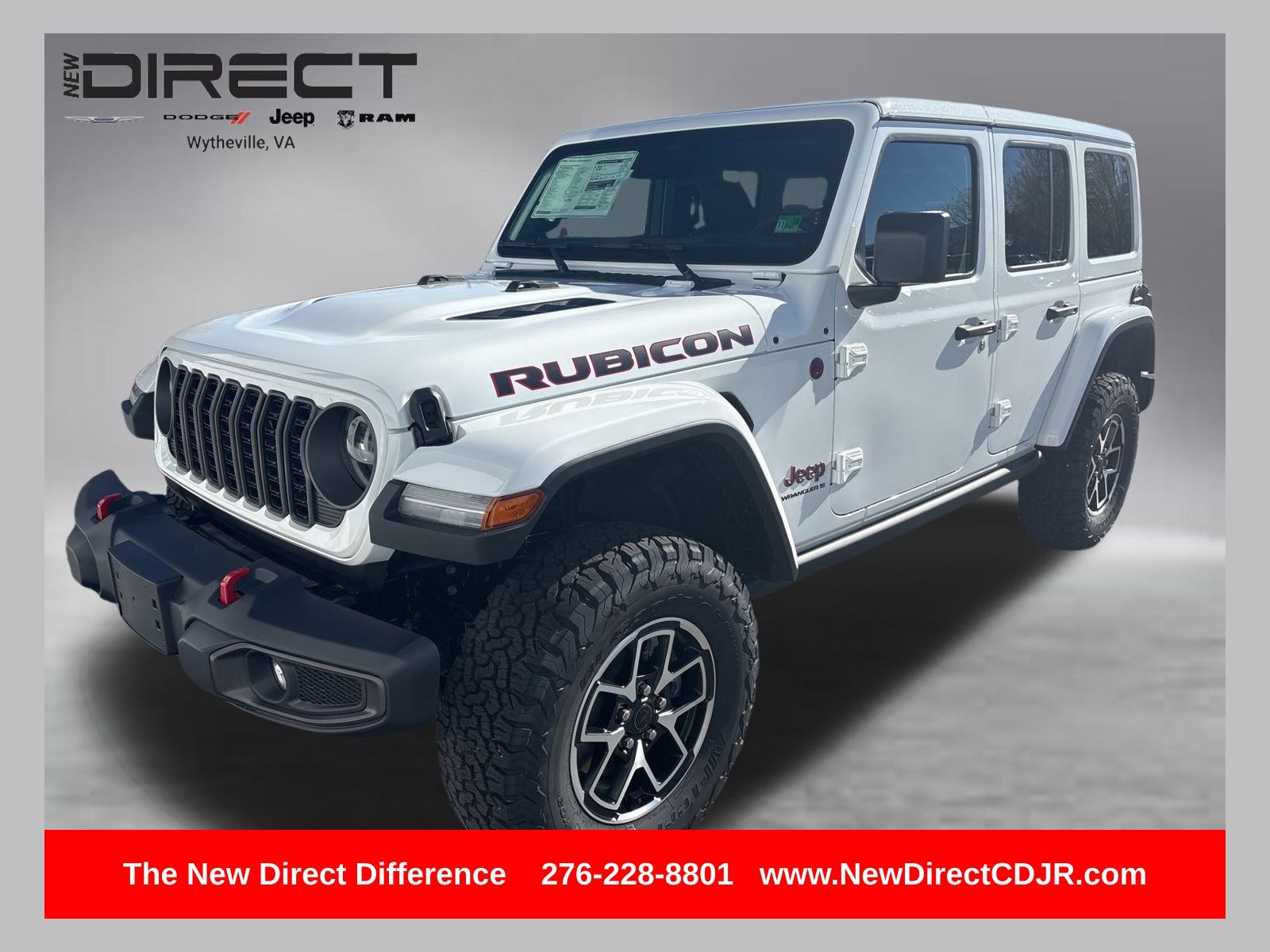 2026 Jeep Wrangler Rubicon 4-Door 4WD