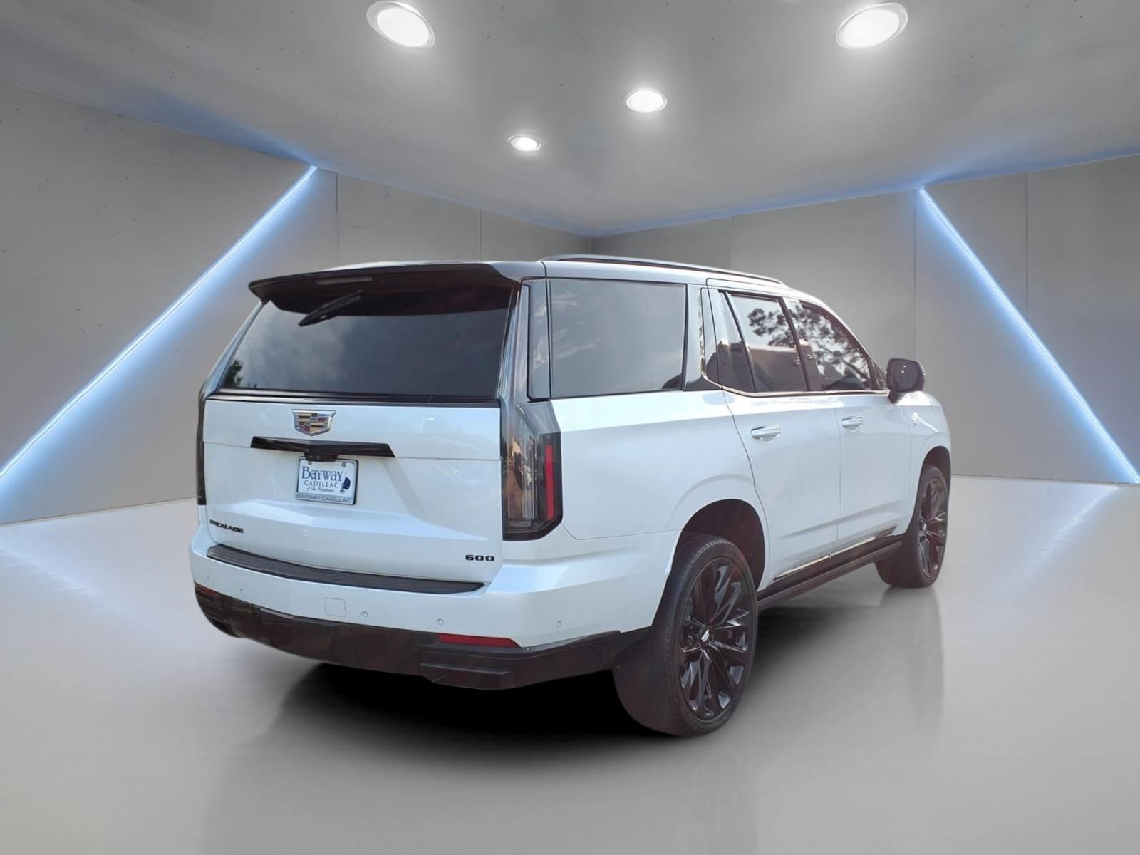 2025 Cadillac Escalade Premium Luxury White at Central Houston Nissan