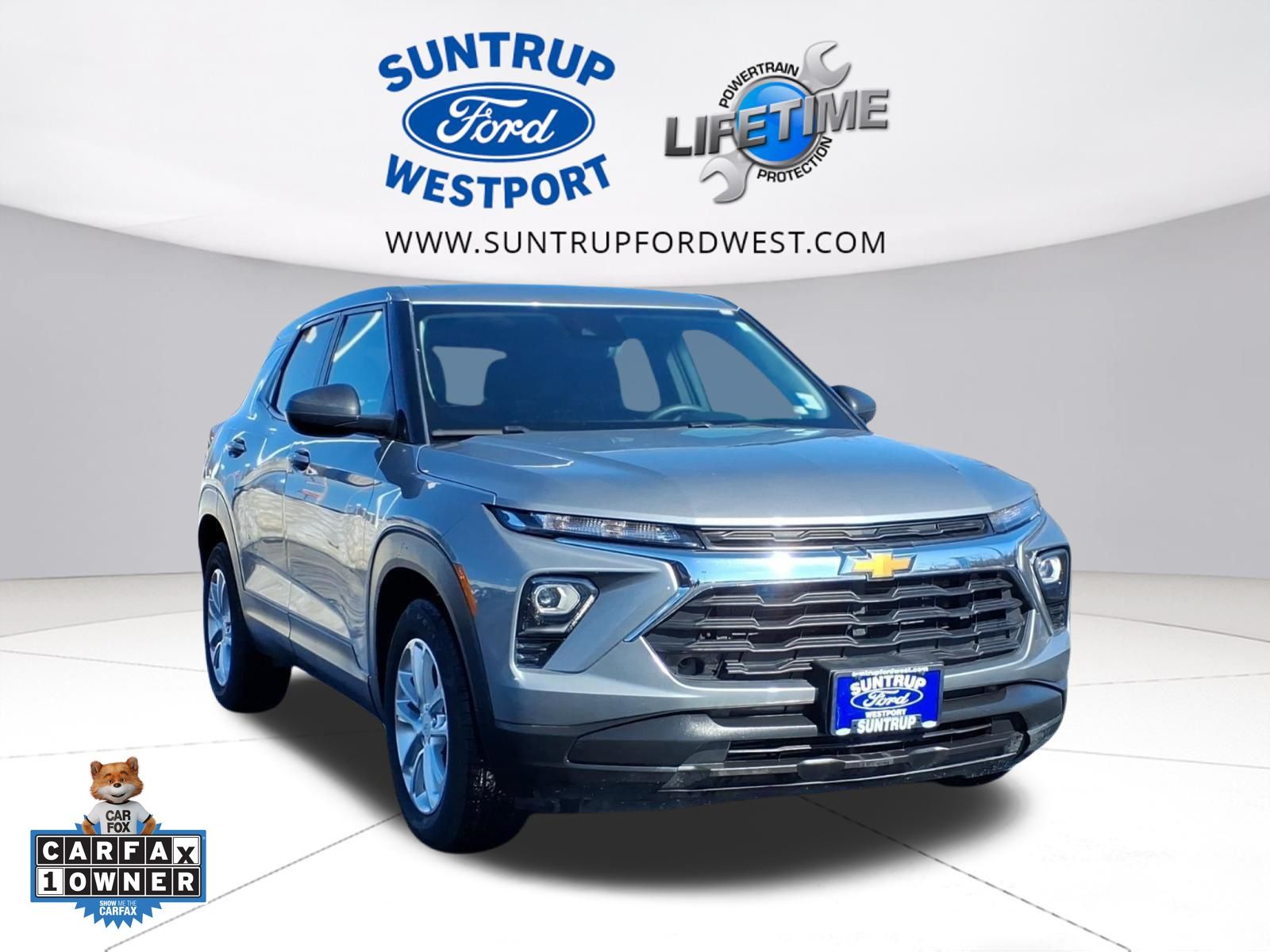 Sterling Gray Metallic 2024 Chevrolet Trailblazer LS FWD SUV / Crossover Front-Wheel Drive Continuously Variable Transmission