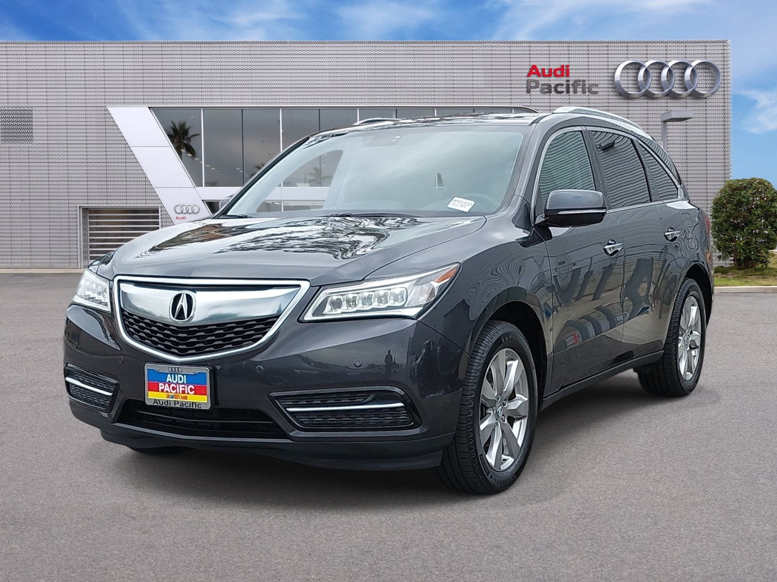 Gray (Graphite Luster Metallic) 2015 Acura MDX SUV / Crossover All-Wheel Drive 6-Speed Automatic