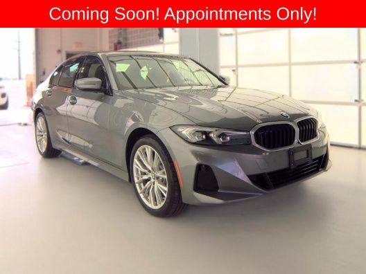 Gray Metallic 2023 BMW 3 Series Sedan All-Wheel Drive 8-Speed Automatic