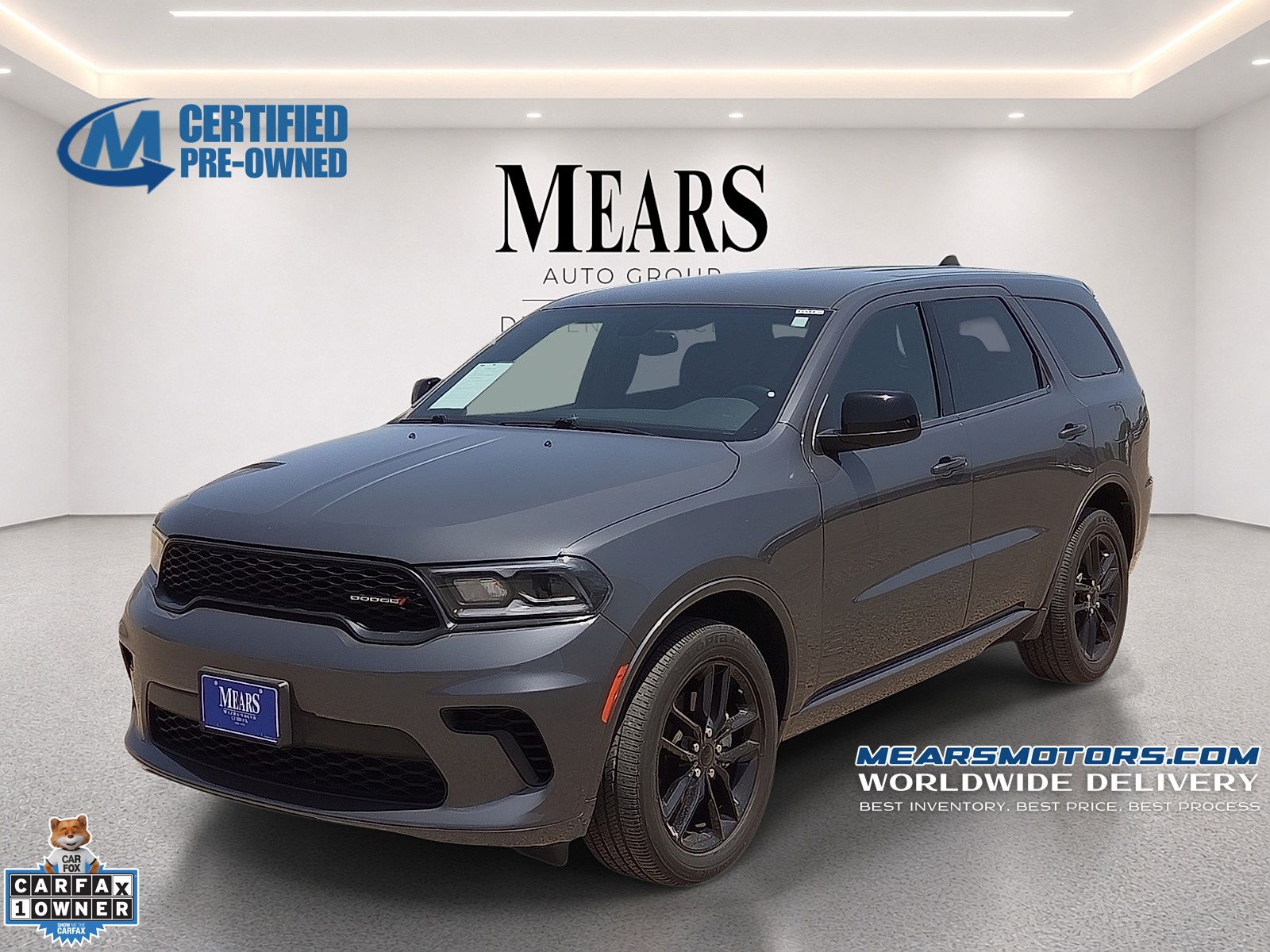 Vapor Gray 2025 Dodge Durango SUV / Crossover All-Wheel Drive 8-Speed Automatic
