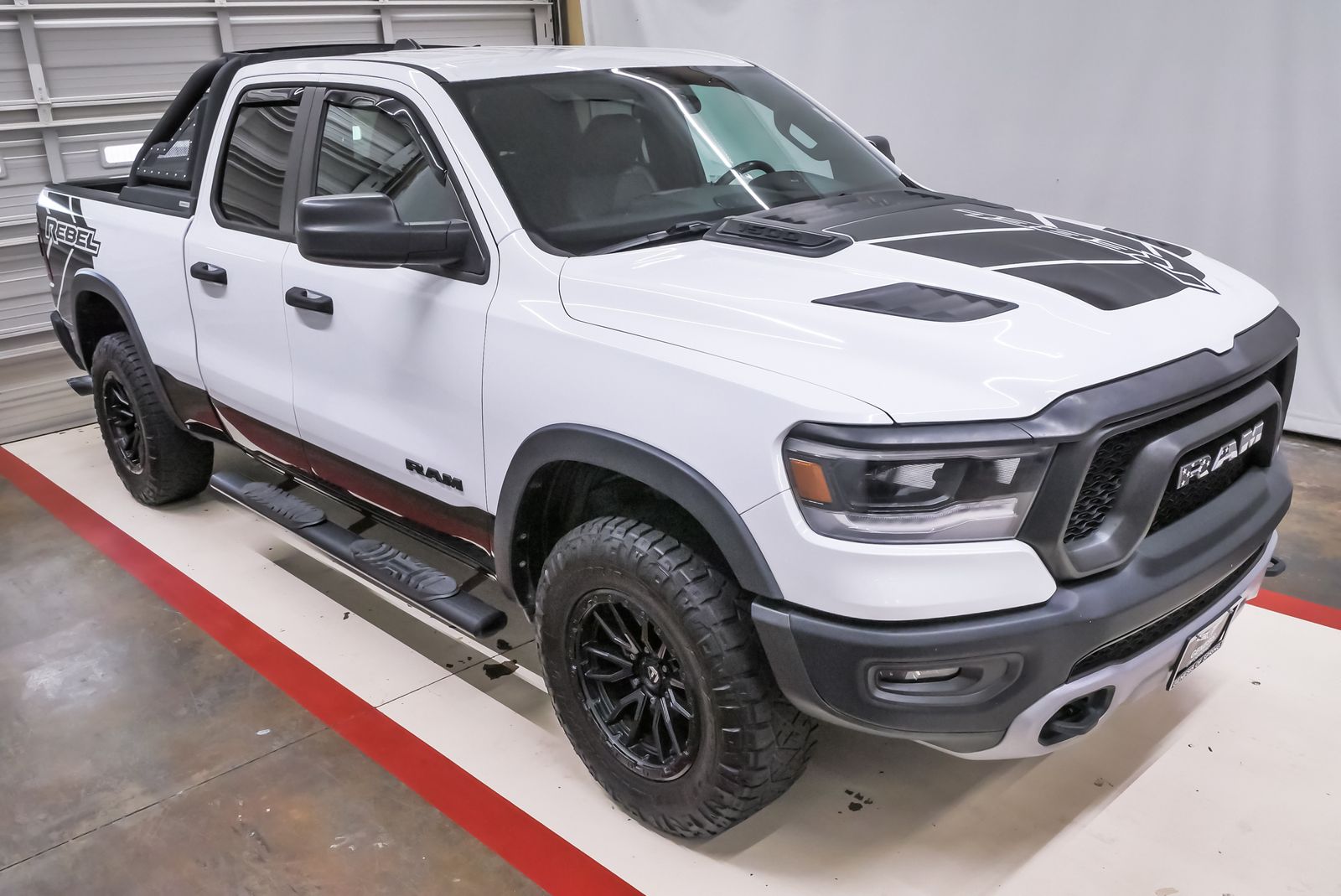 2019 Ram 1500 Rebel White at Emmons Autoplex