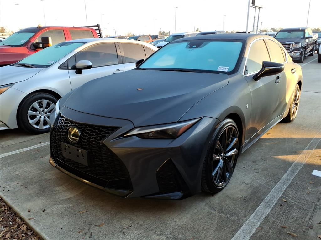 2023 Lexus IS 350 F SPORT Gray at Gullo Toyota