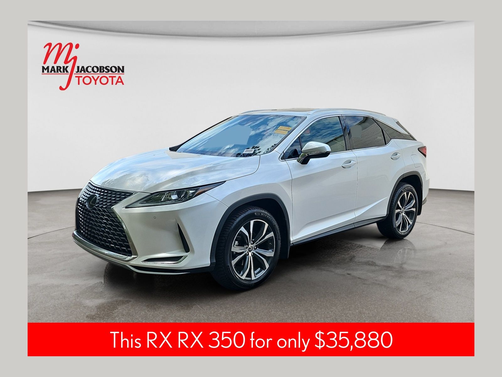 Ultra White 2020 Lexus RX SUV / Crossover All-Wheel Drive 8-Speed Automatic