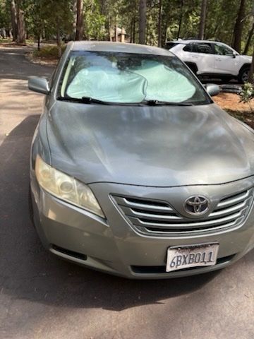 Aloe Green Metallic 2008 Toyota Camry Sedan Front-Wheel Drive 5-Speed Automatic Overdrive