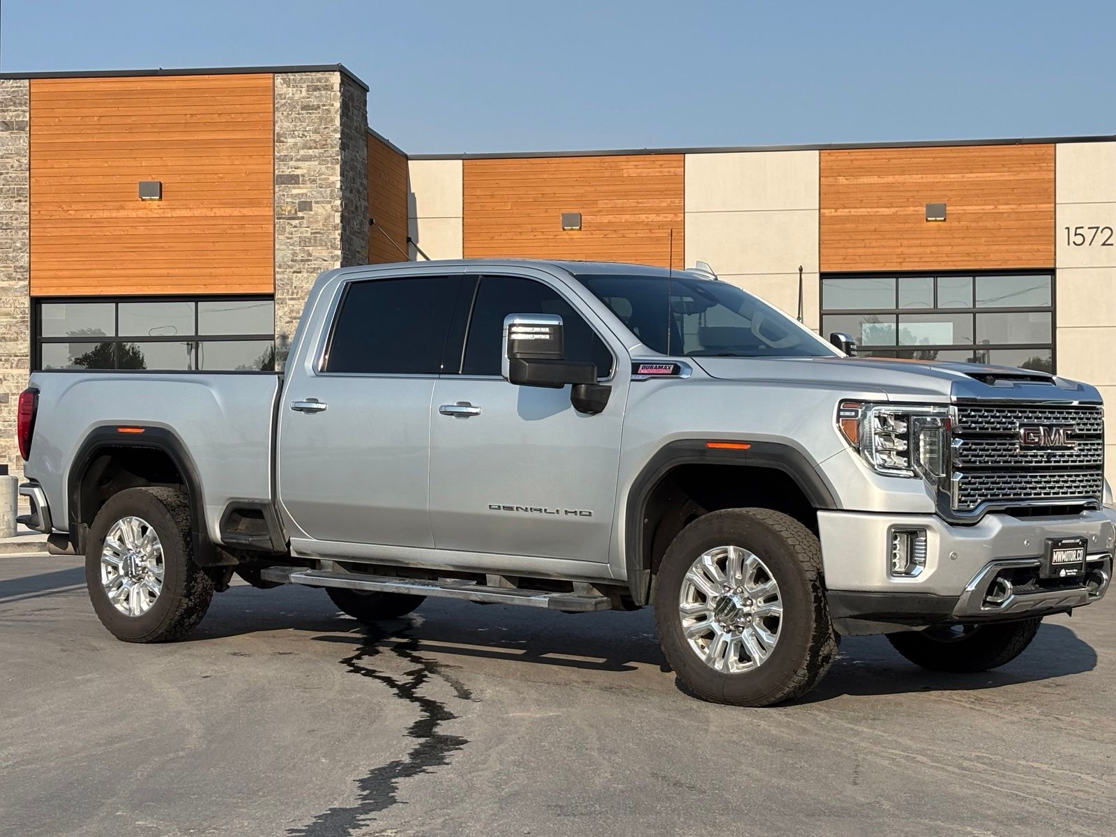 Quicksilver Metallic 2021 GMC Sierra 2500HD Pickup Truck Four-Wheel Drive Automatic