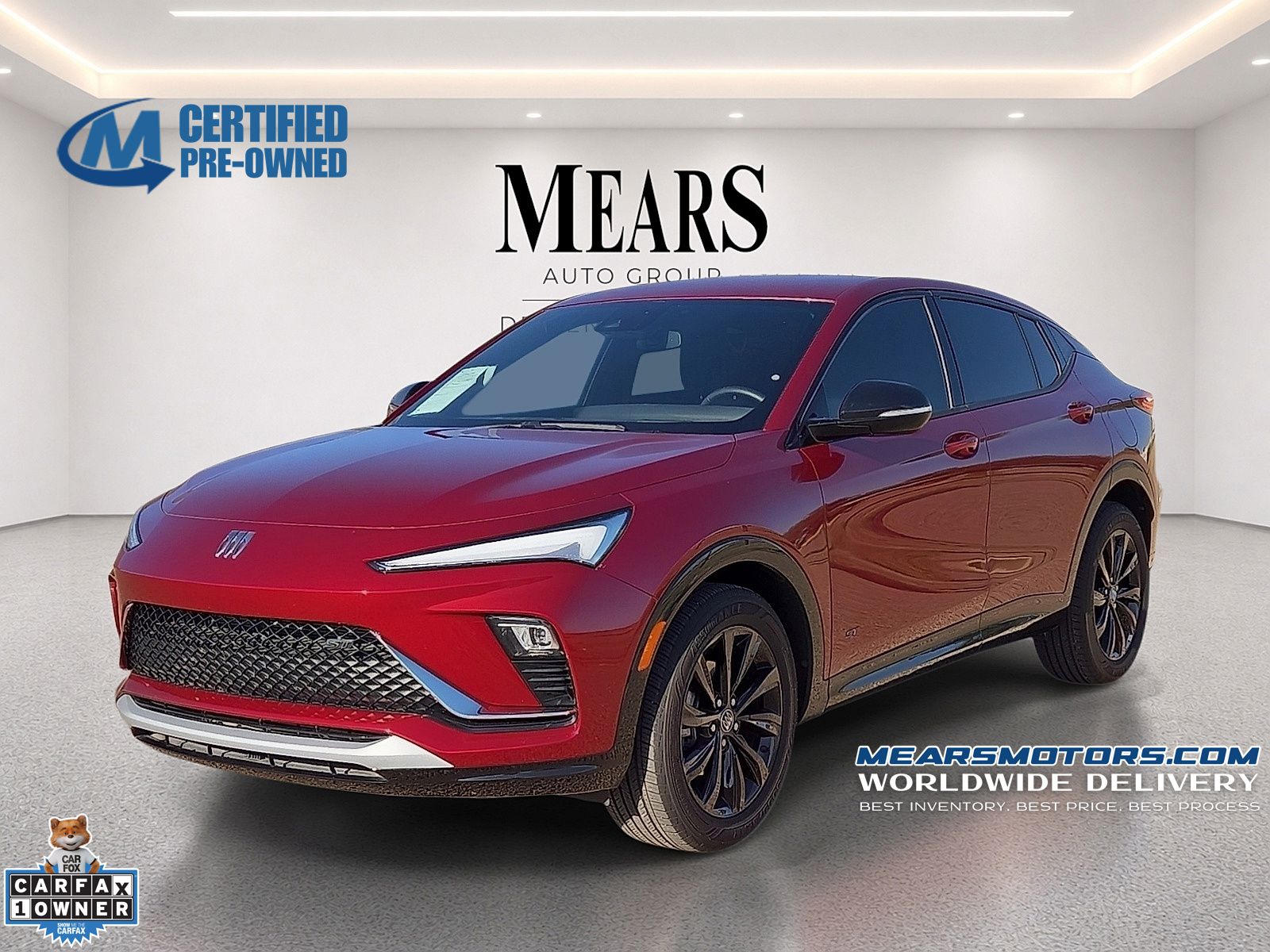 Cinnabar Metallic 2025 Buick Envista SUV / Crossover Front-Wheel Drive 6-Speed Automatic