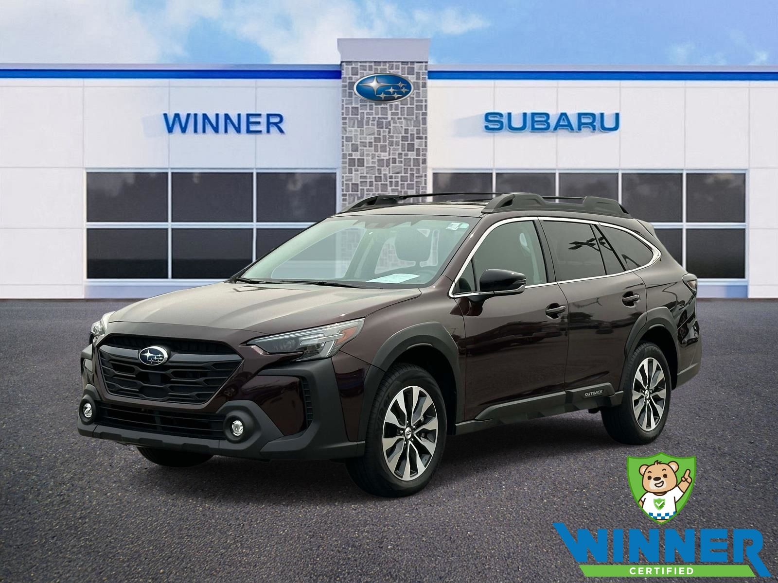 Dark Mahogany Pearl 2024 Subaru Outback SUV / Crossover All-Wheel Drive Continuously Variable Transmission