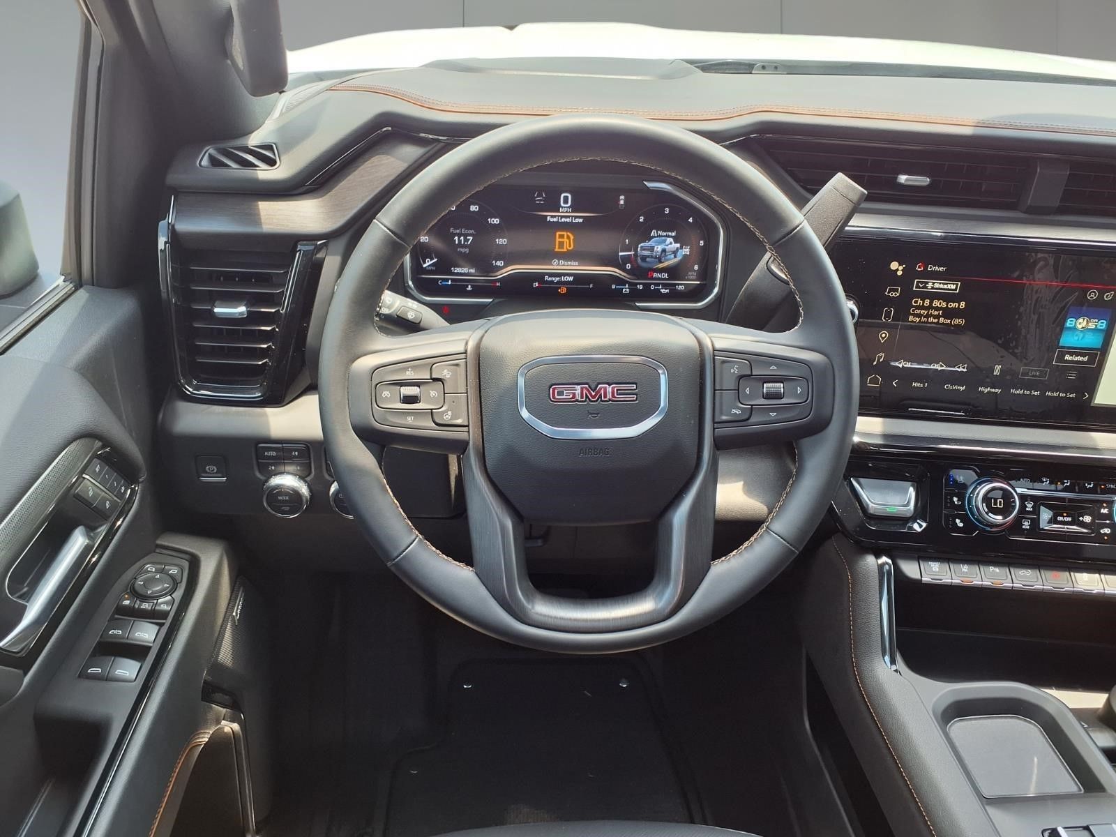 2024 GMC Sierra 2500HD AT4 White at Central Houston Nissan
