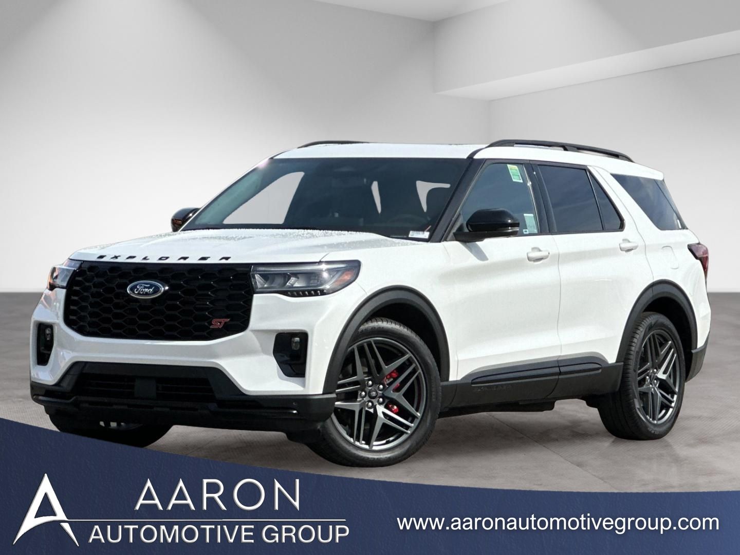 White Metallic 2025 Ford Explorer SUV / Crossover All-Wheel Drive Automatic