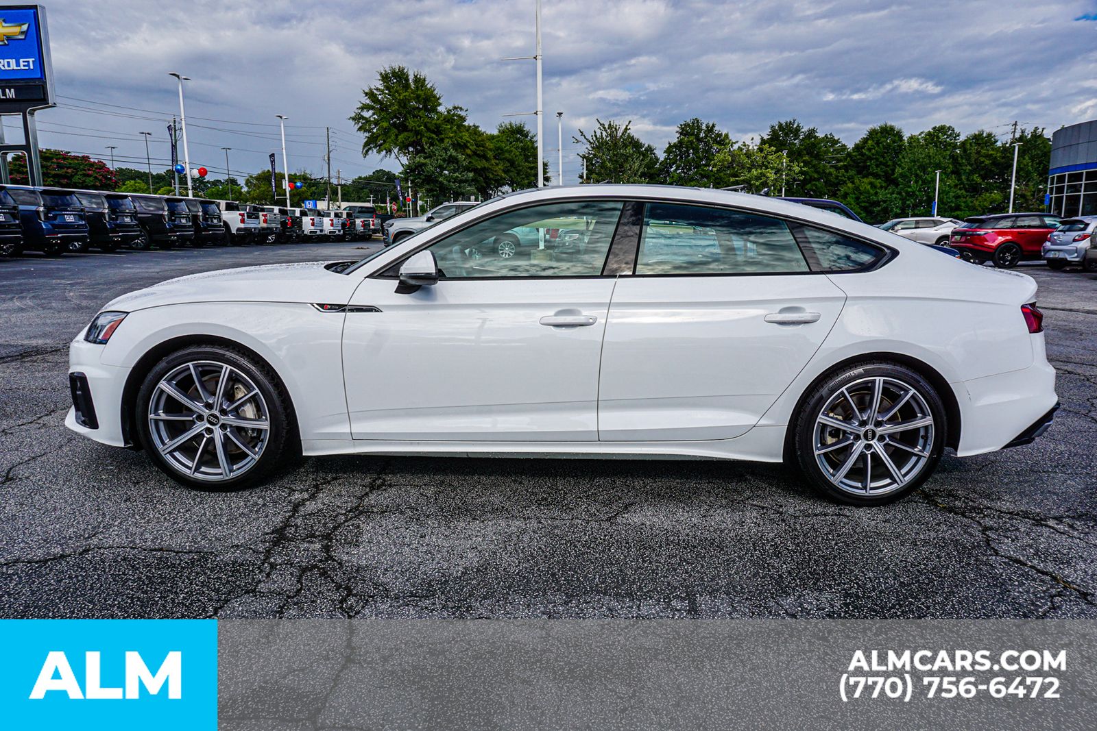 Used 2025 White Audi 45 S line Premium Plus image 9